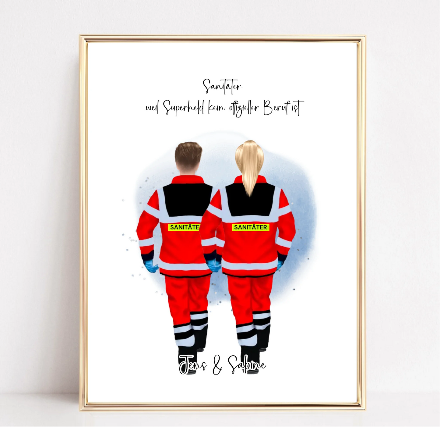 1-3 Sanitäter Poster