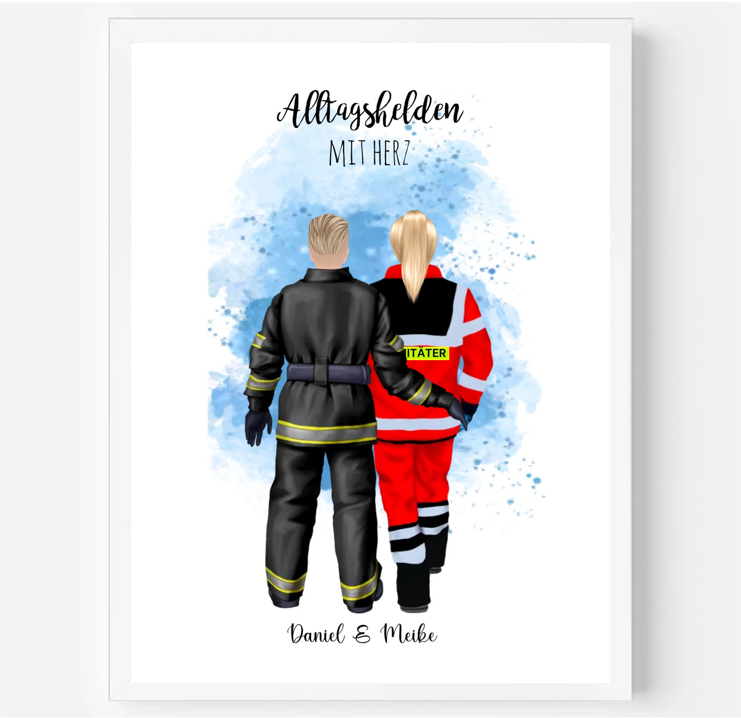 Feuerwehr & Sanitäter Poster