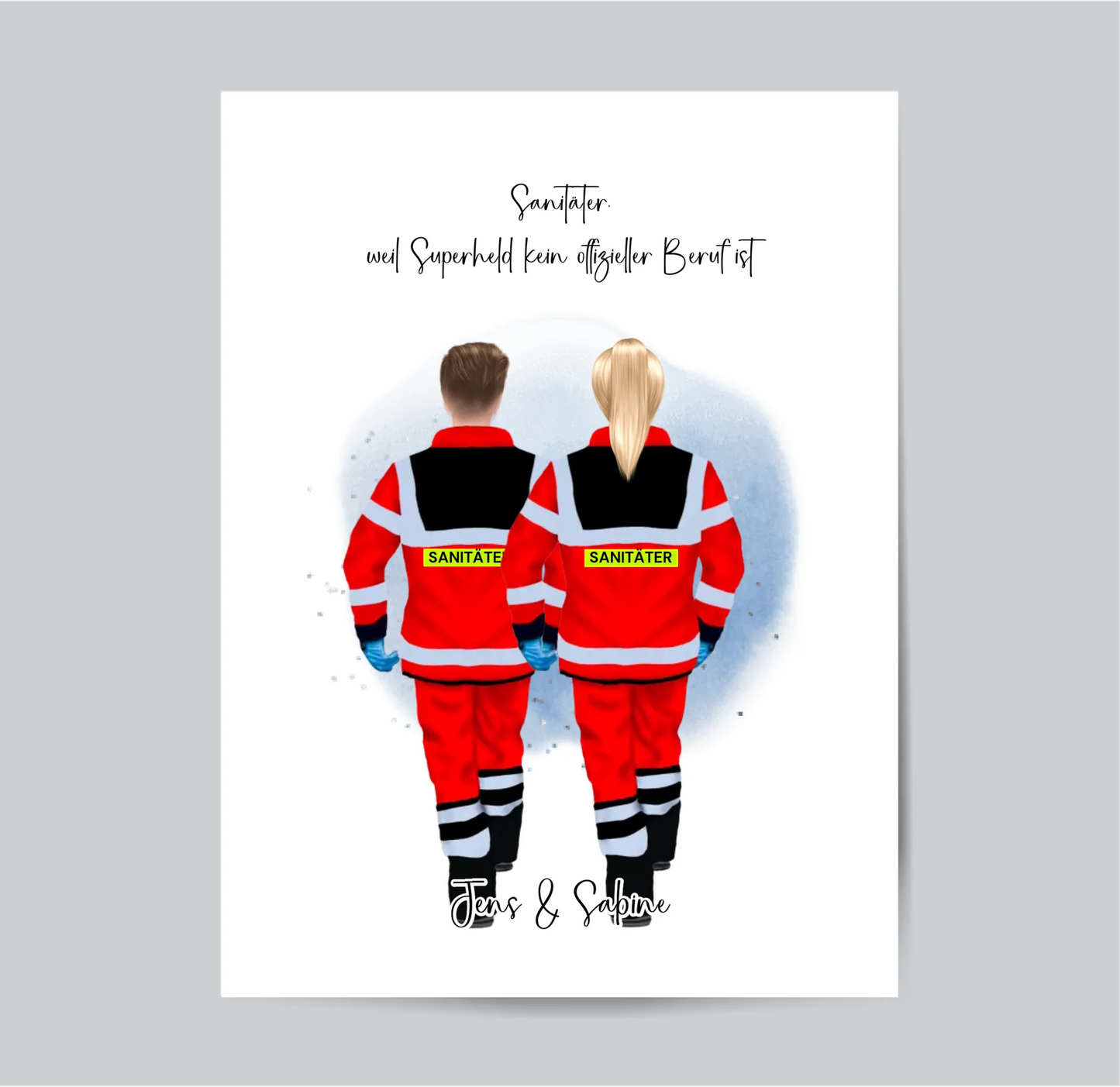 1-3 Sanitäter Poster