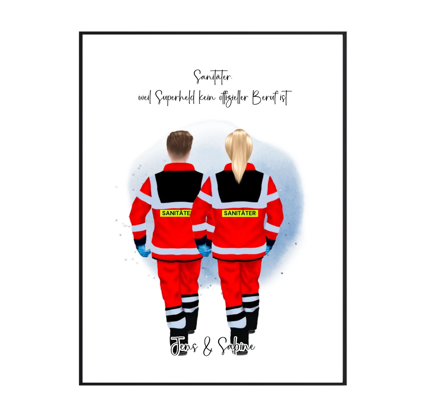 1-3 Sanitäter Poster