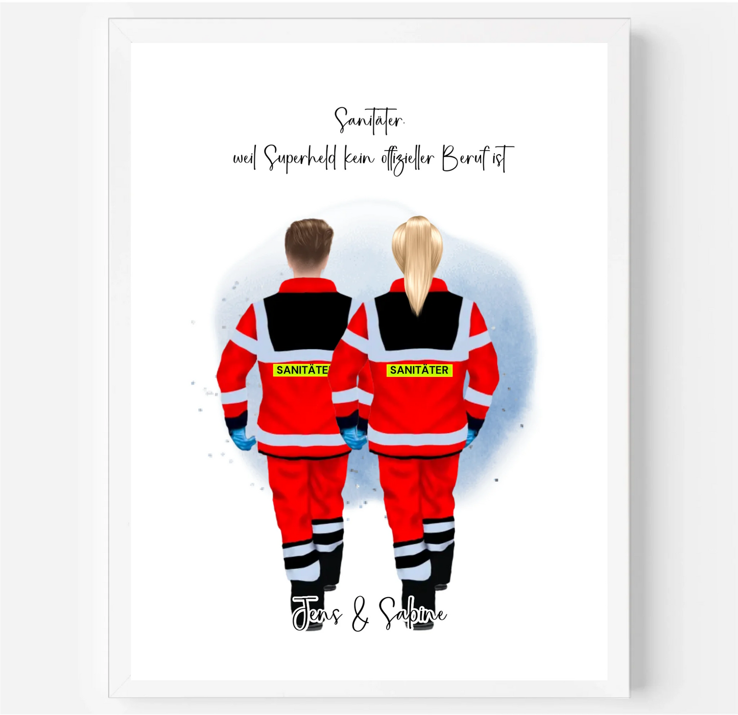 1-3 Sanitäter Poster