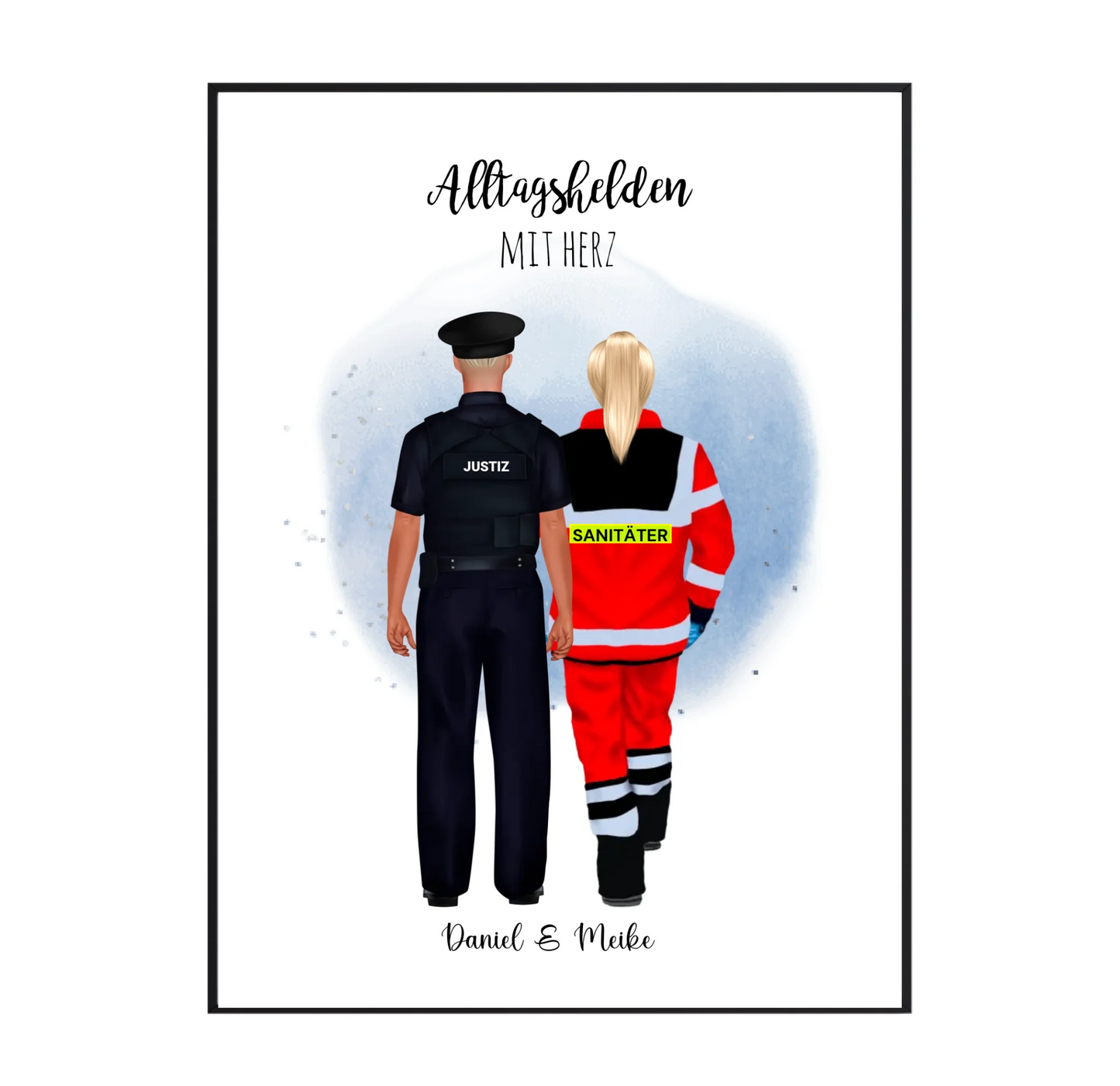 Polizei & Sanitäter Poster