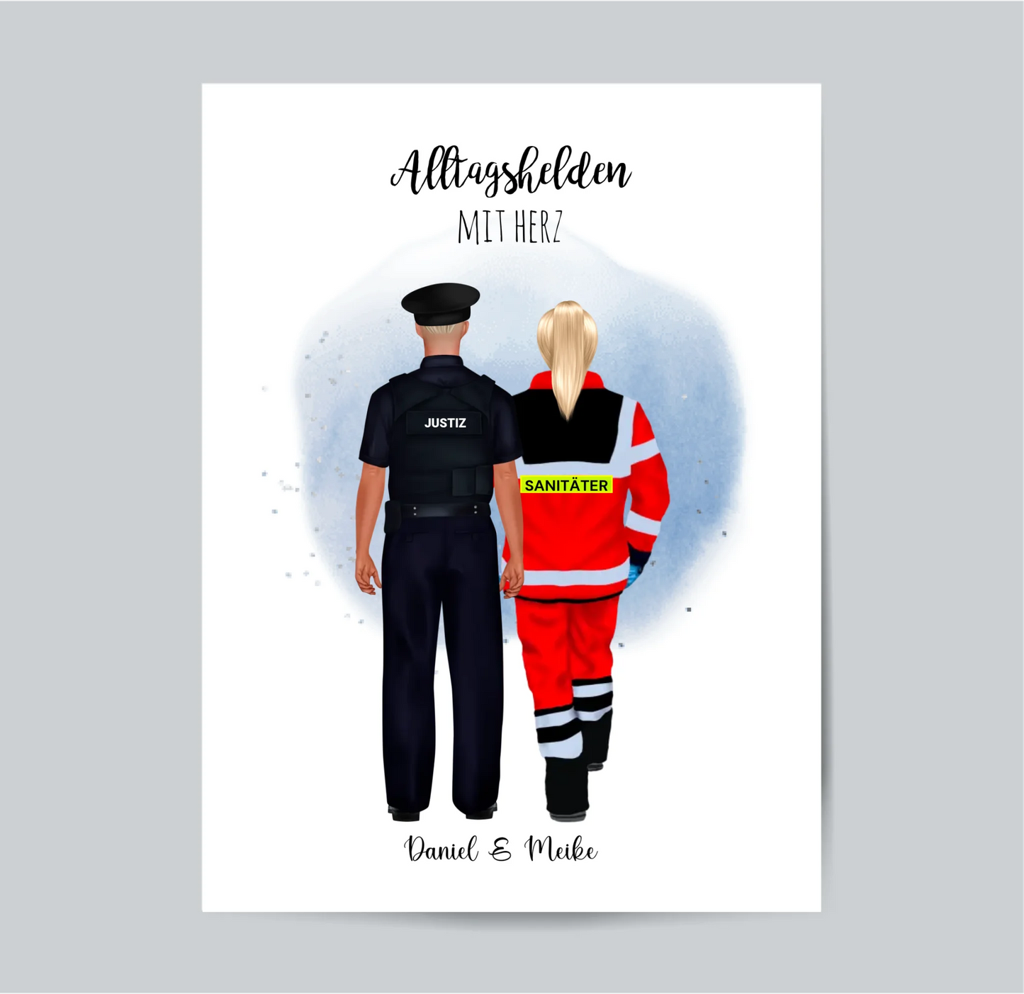 Polizei & Sanitäter Poster