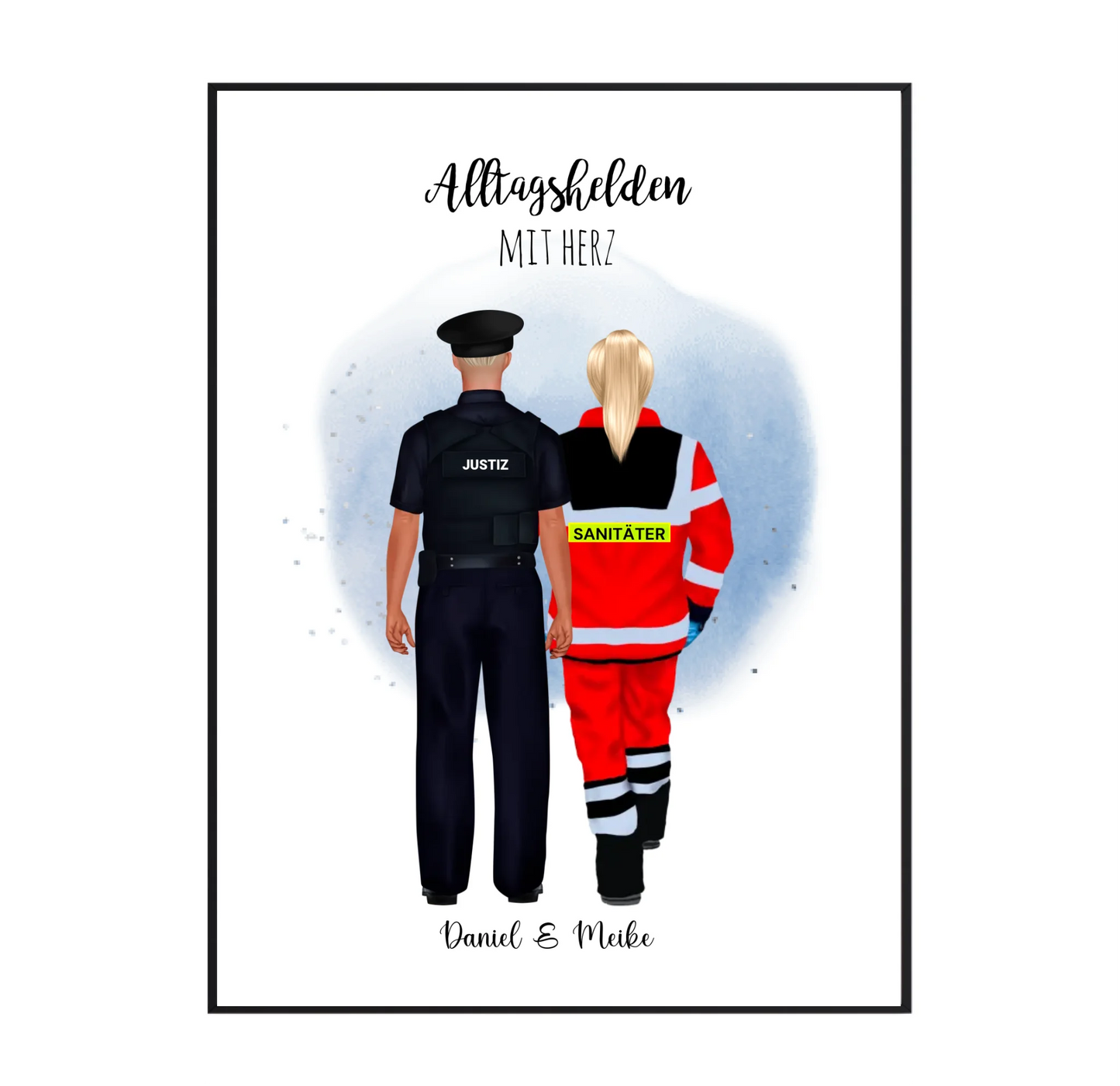 Polizei & Sanitäter Poster