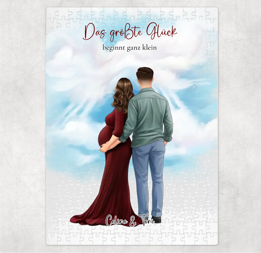 Pärchen Schwanger Puzzle