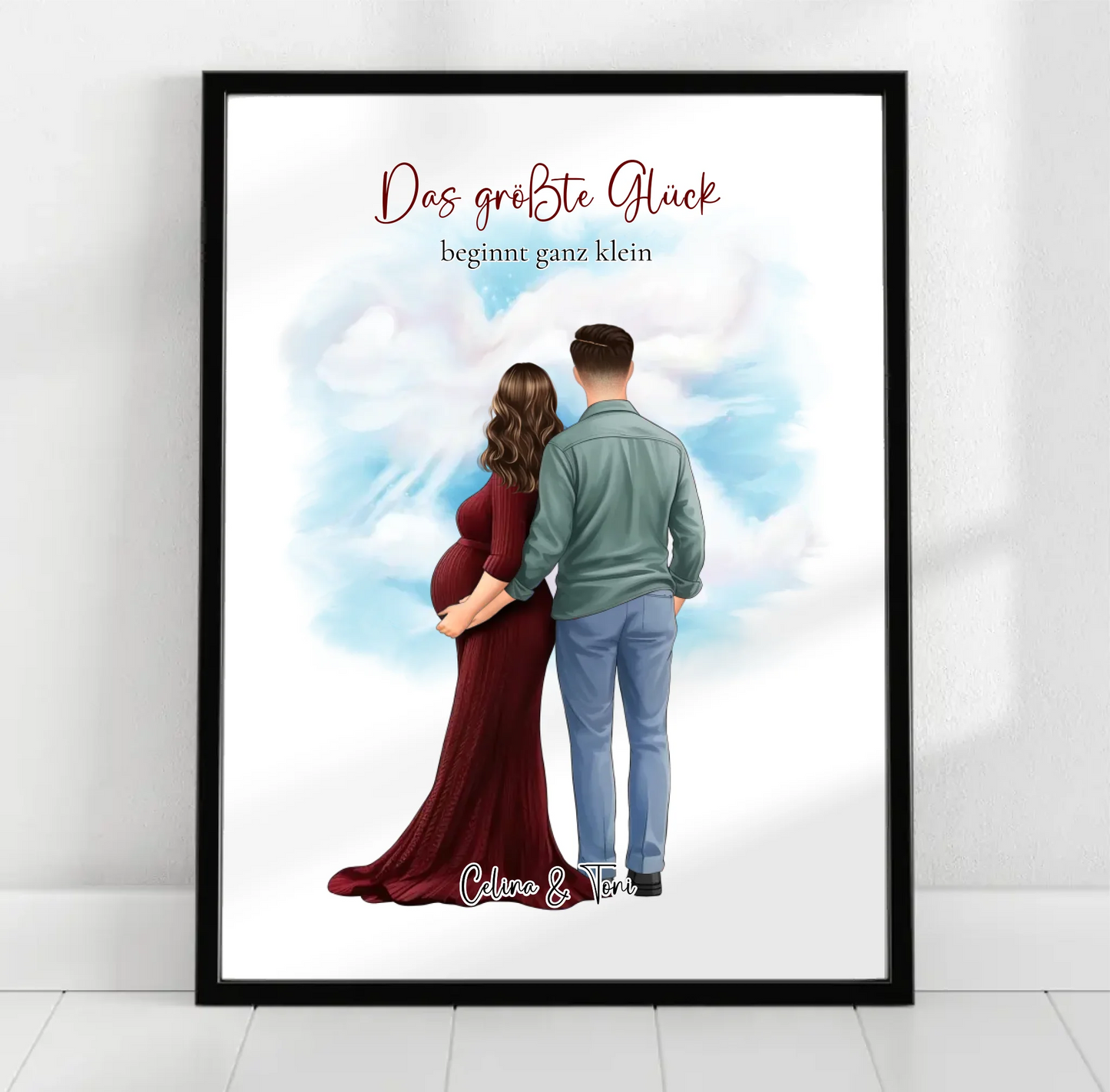 Pärchen Schwanger Poster