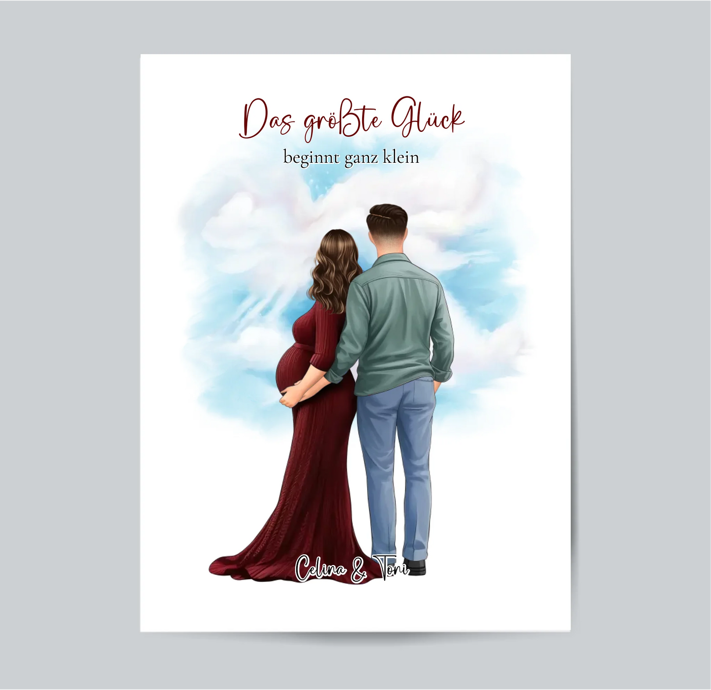 Pärchen Schwanger Poster