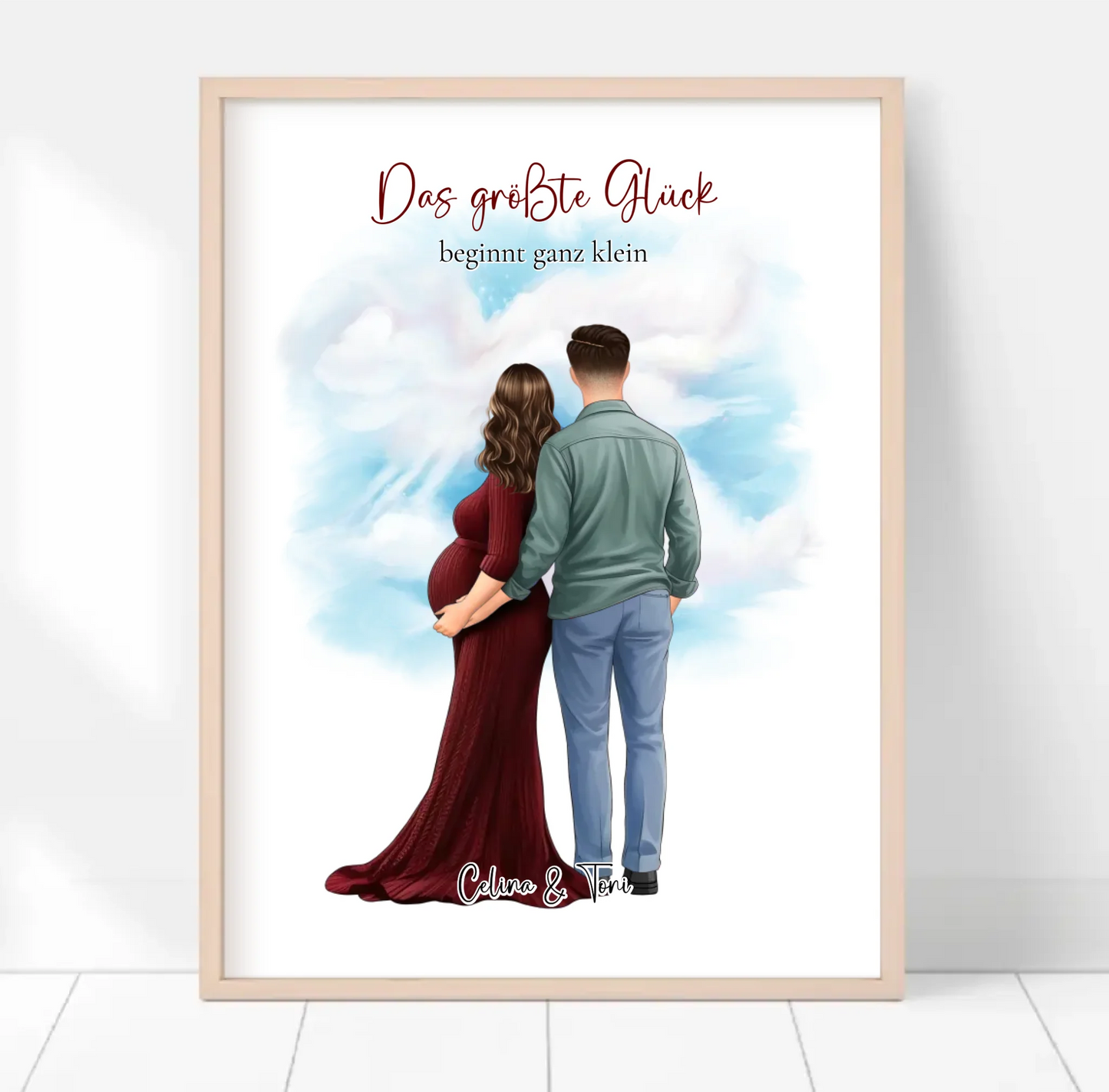 Pärchen Schwanger Poster