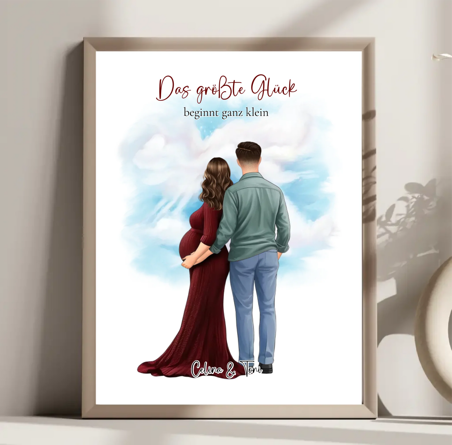 Pärchen Schwanger Poster