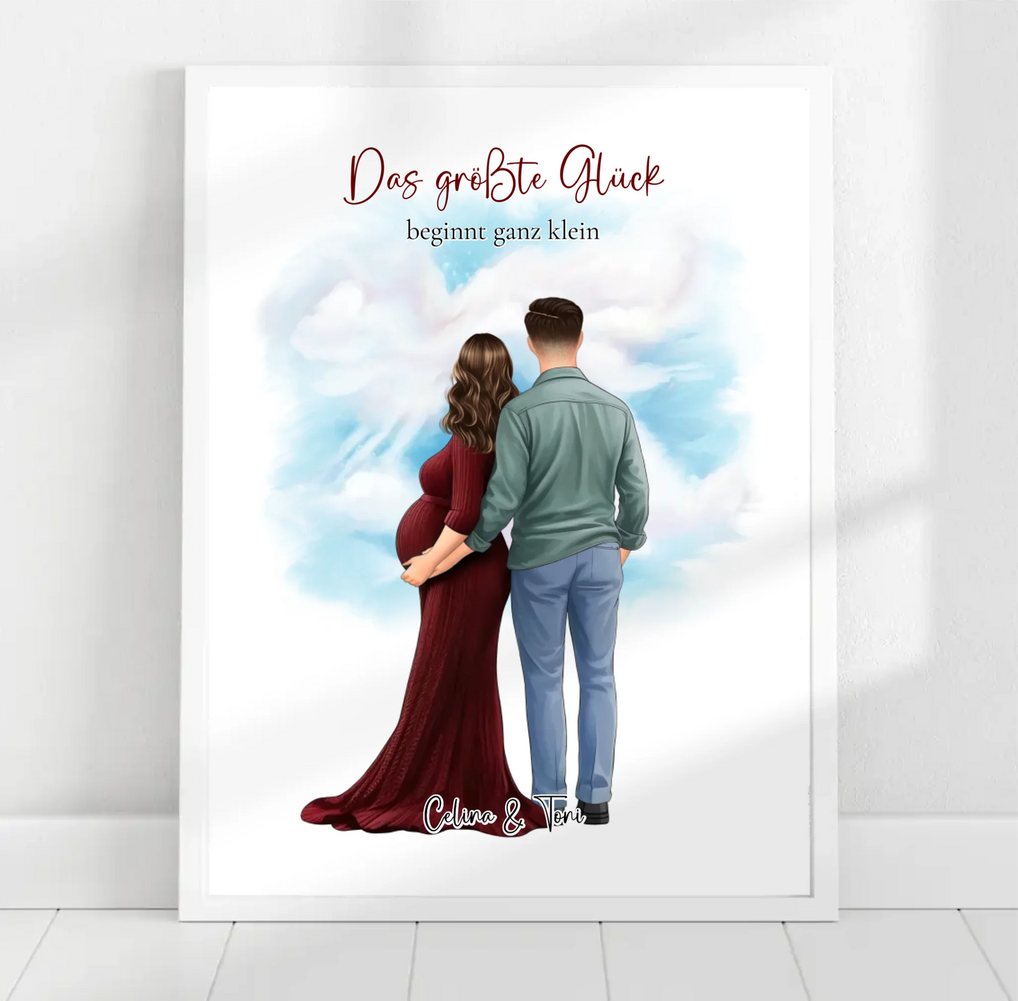 Pärchen Schwanger Poster