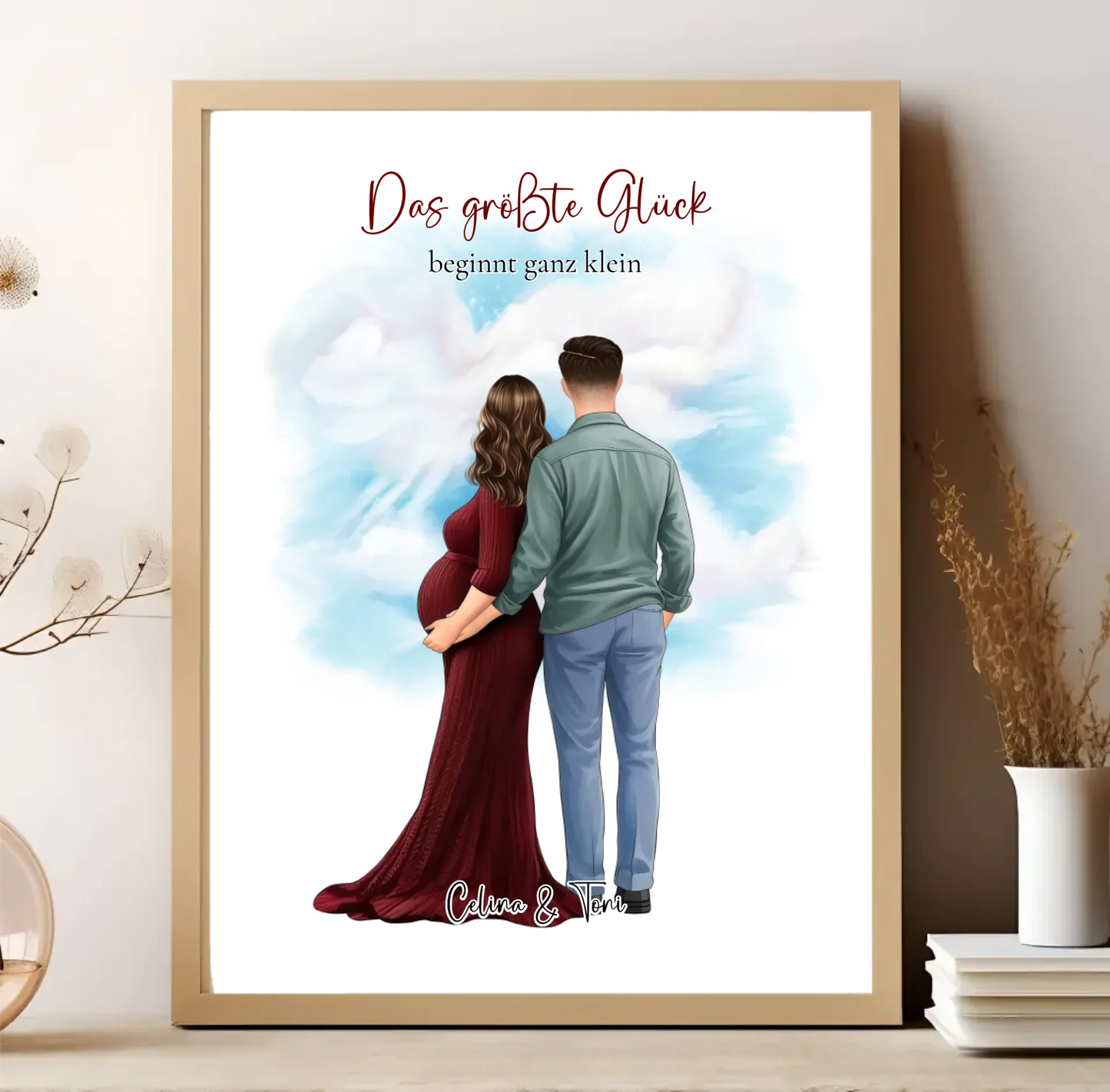 Pärchen Schwanger Poster