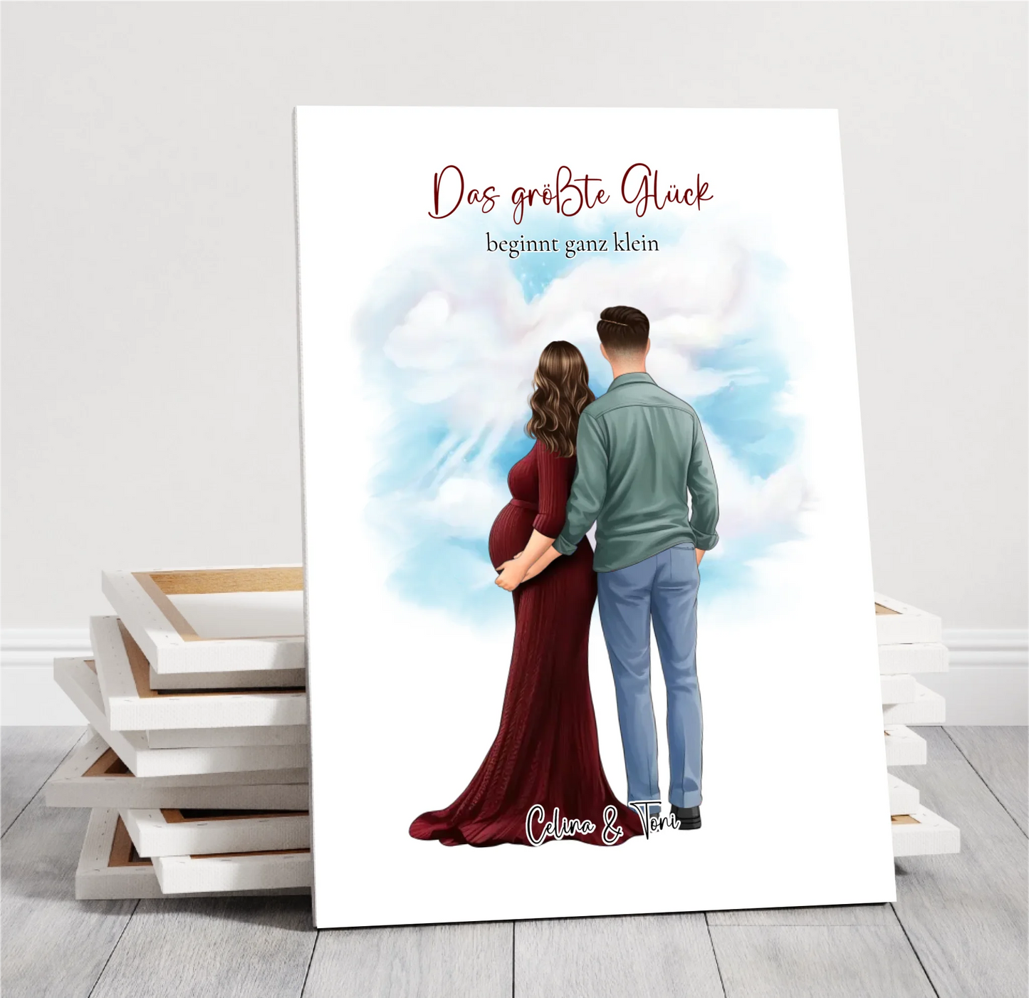 Pärchen Schwanger Poster