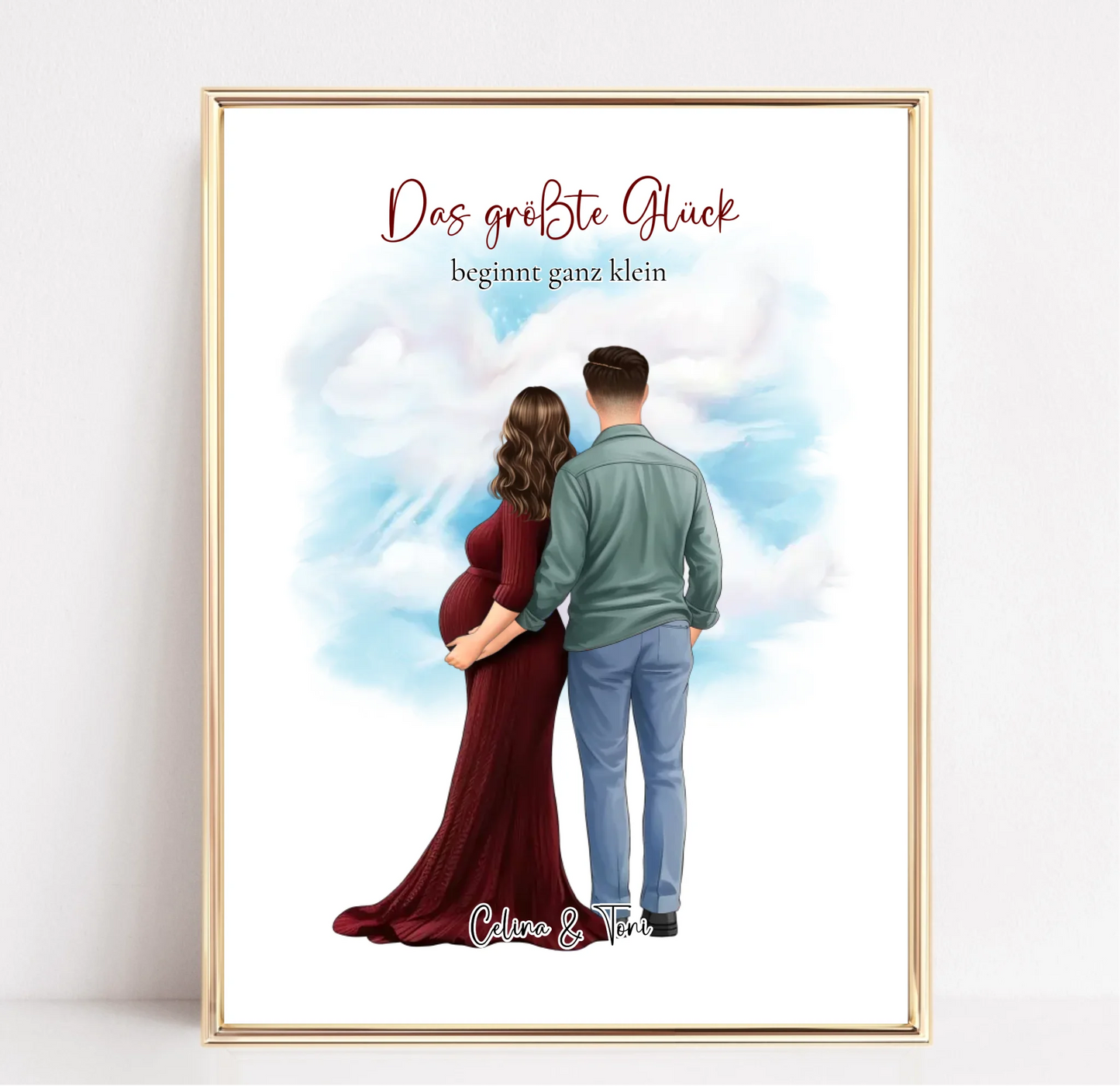 Pärchen Schwanger Poster