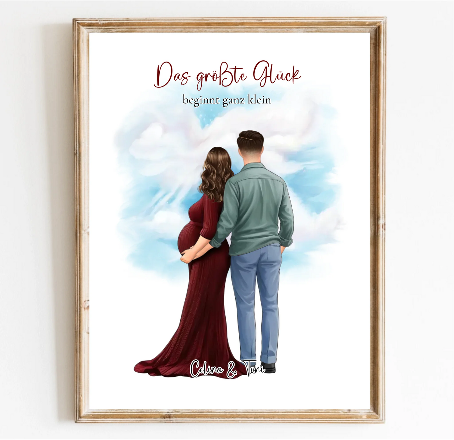 Pärchen Schwanger Poster