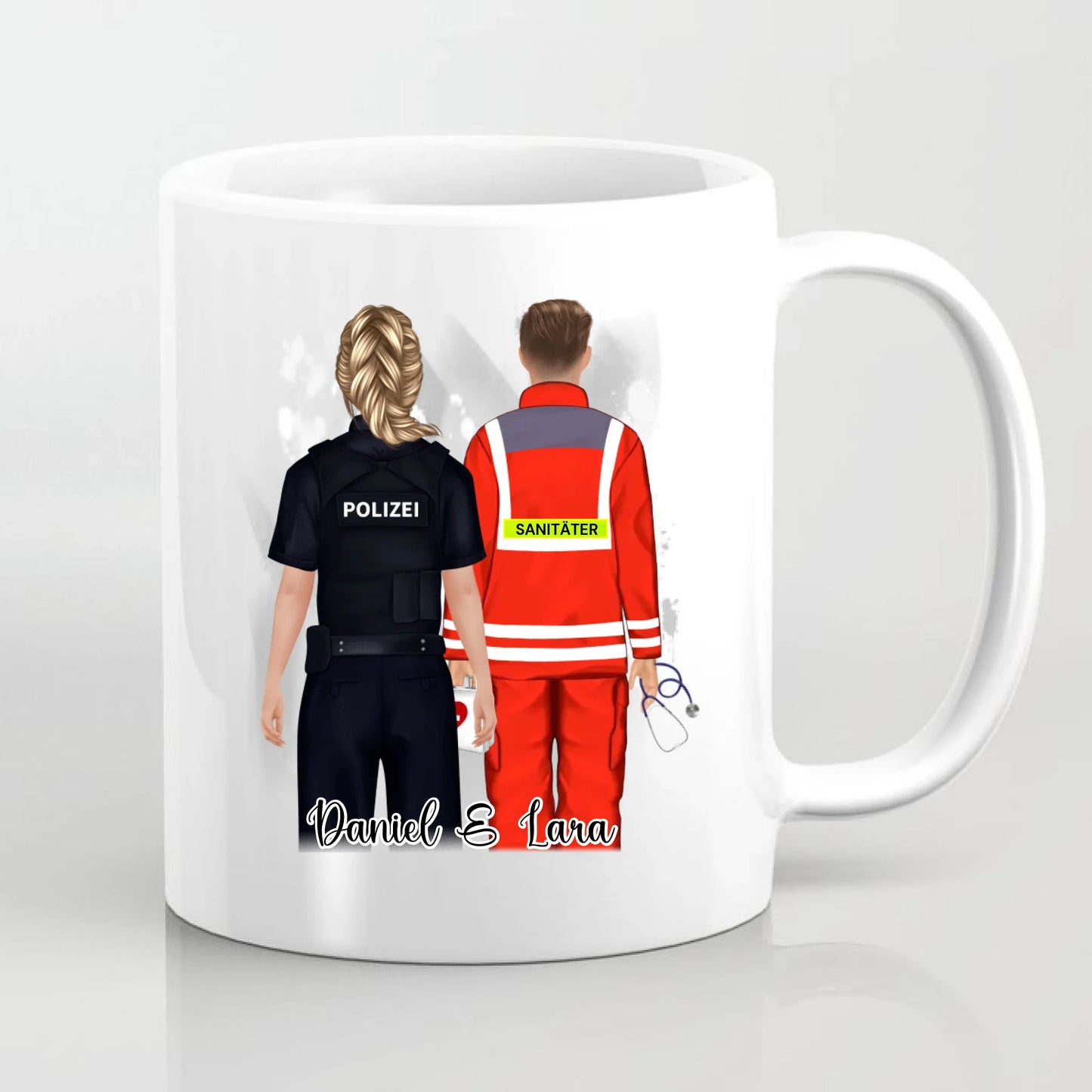 Polizei & Sanitäter Tasse