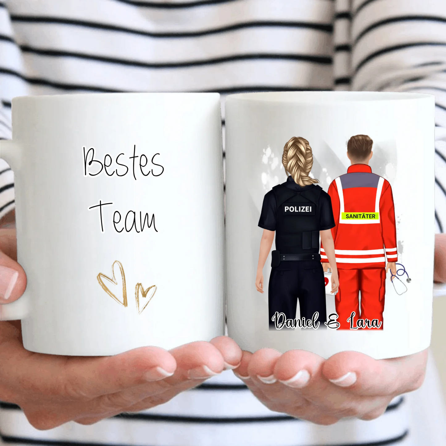 Polizei & Sanitäter Tasse