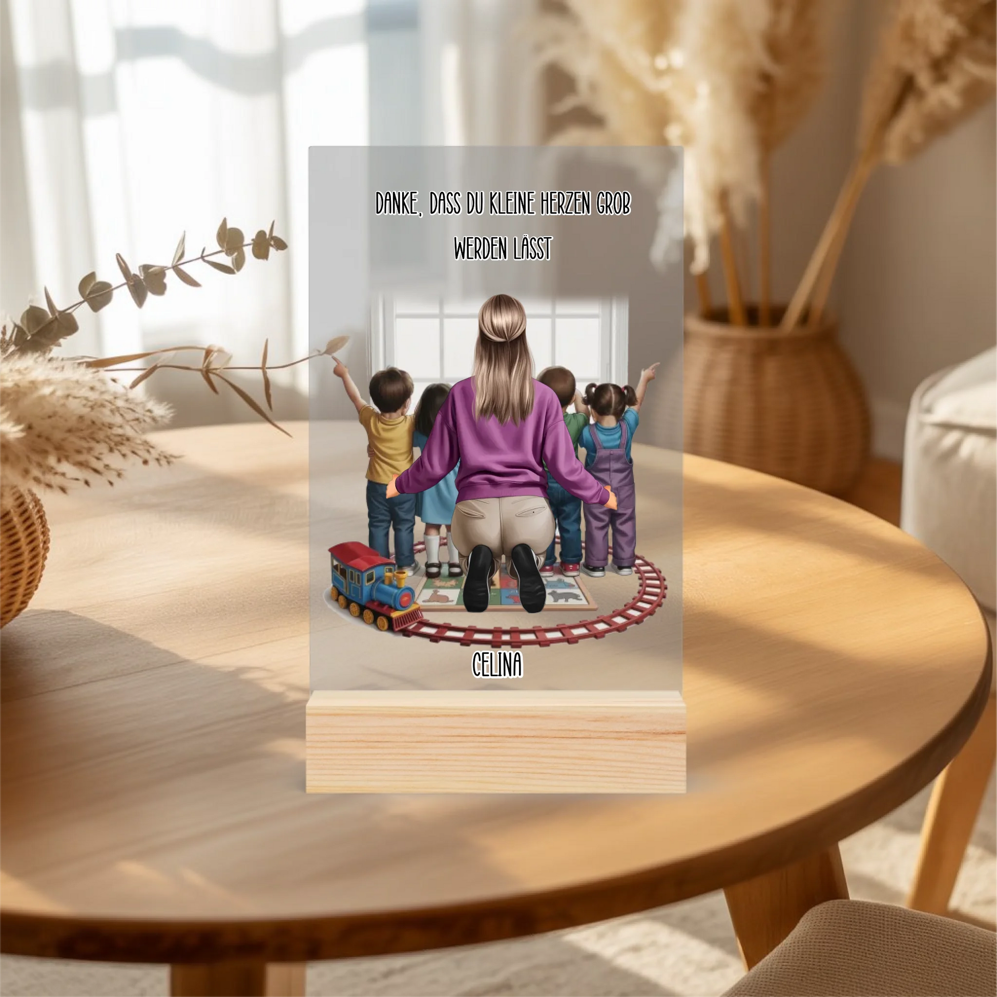 Acrylaufsteller personalisiert