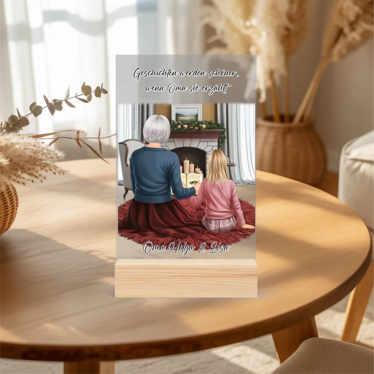 Acrylaufsteller personalisiert