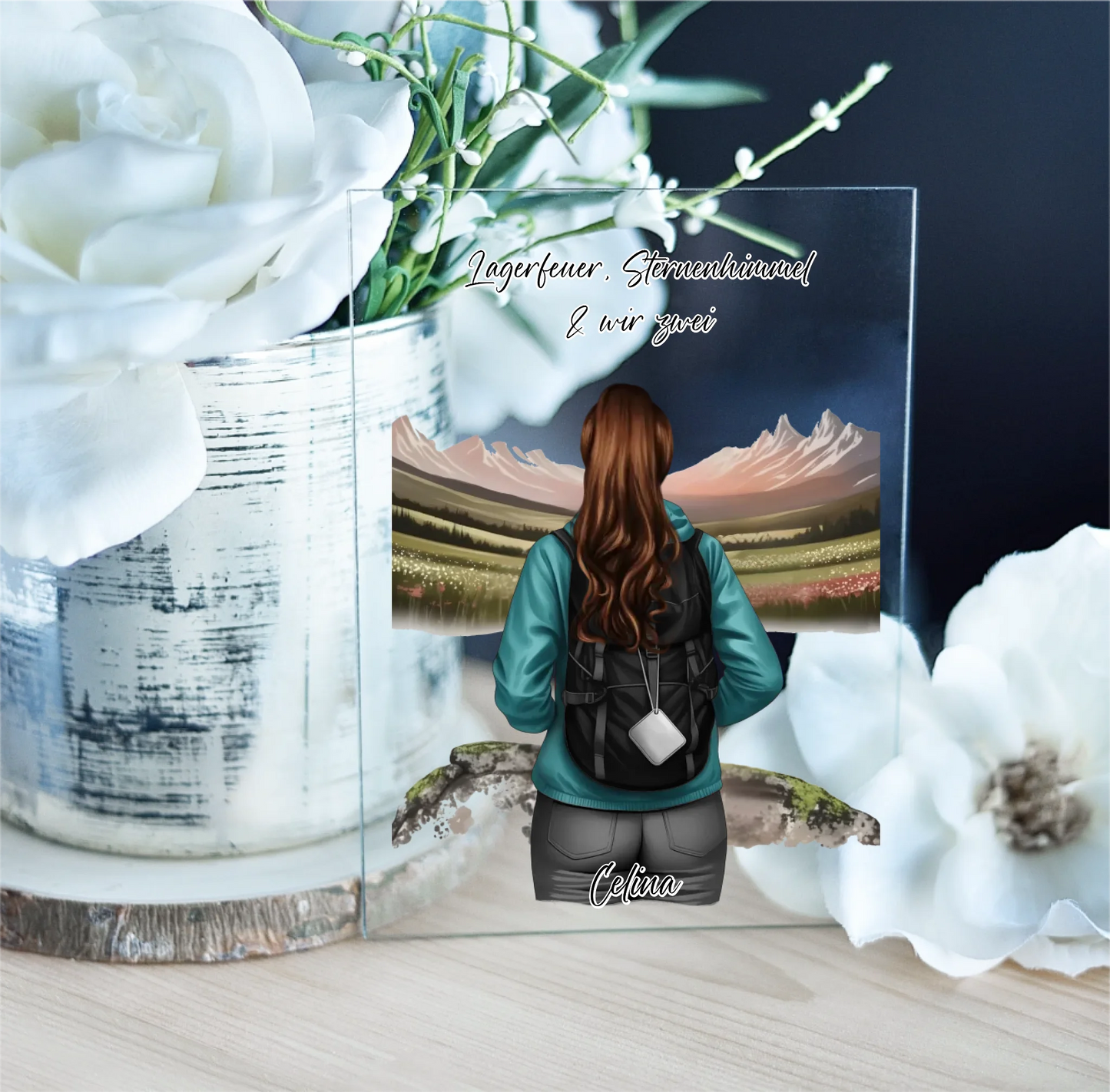 Wanderin Acrylschild