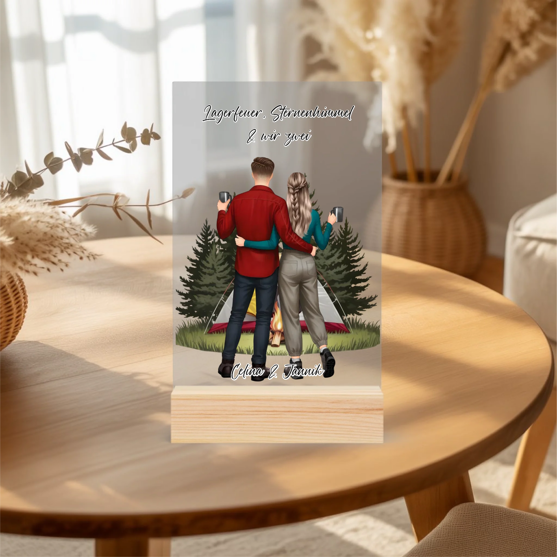 Acrylaufsteller personalisiert