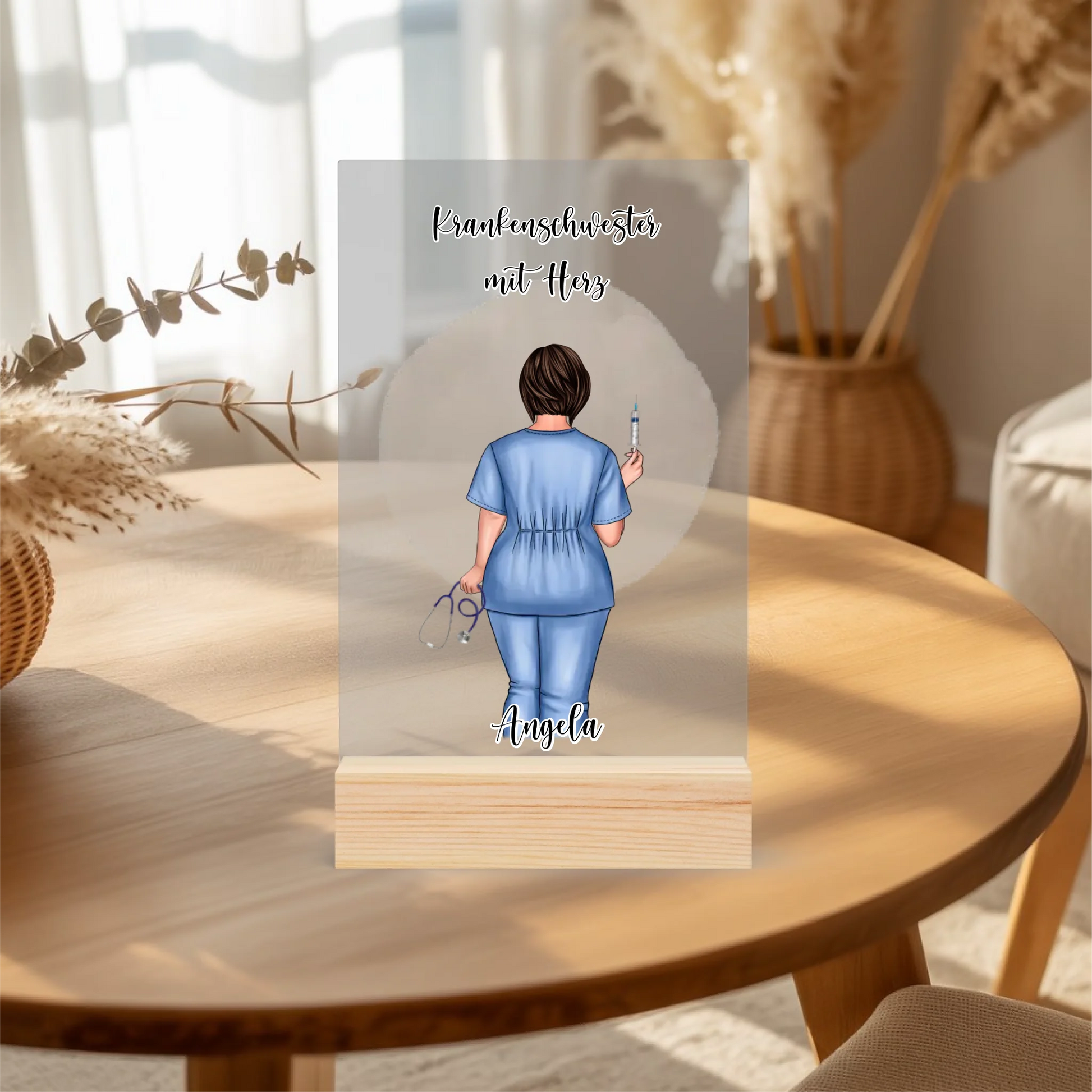 Acrylaufsteller personalisiert