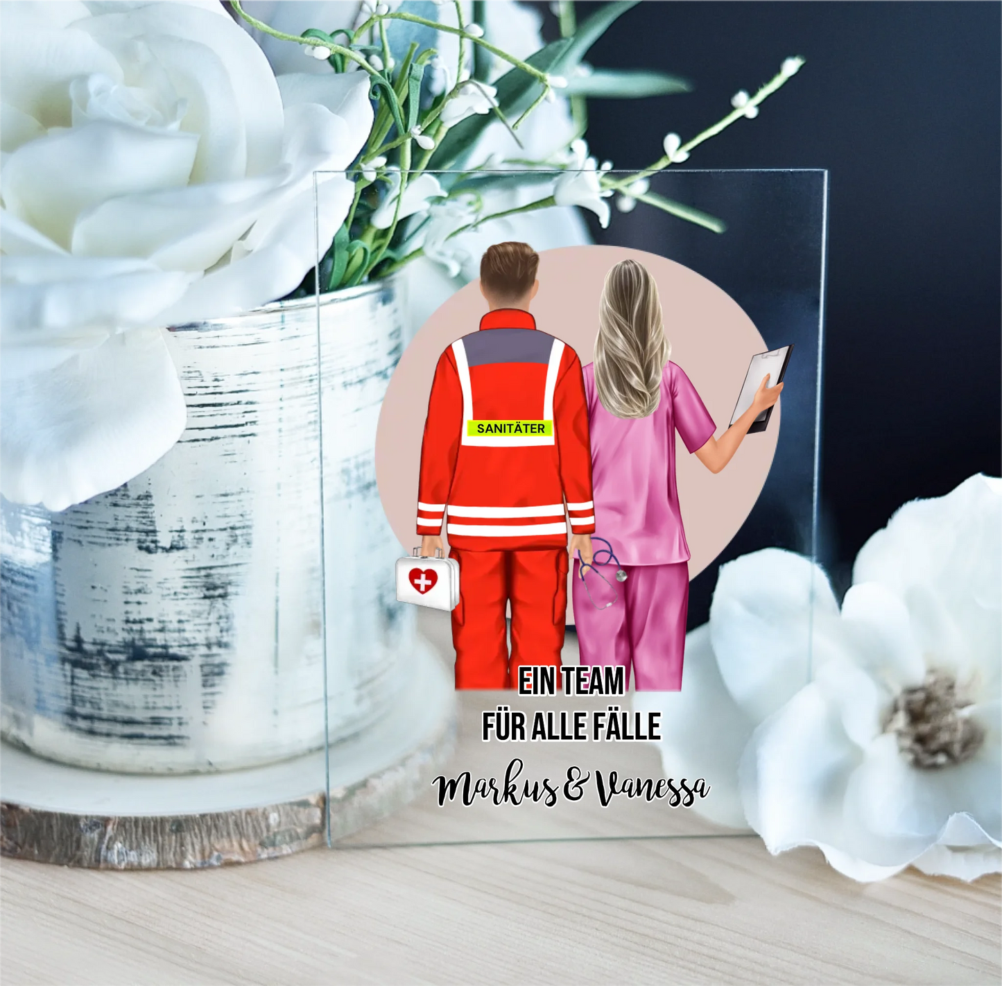 Sanitäter & Krankenschwester Acrylschild