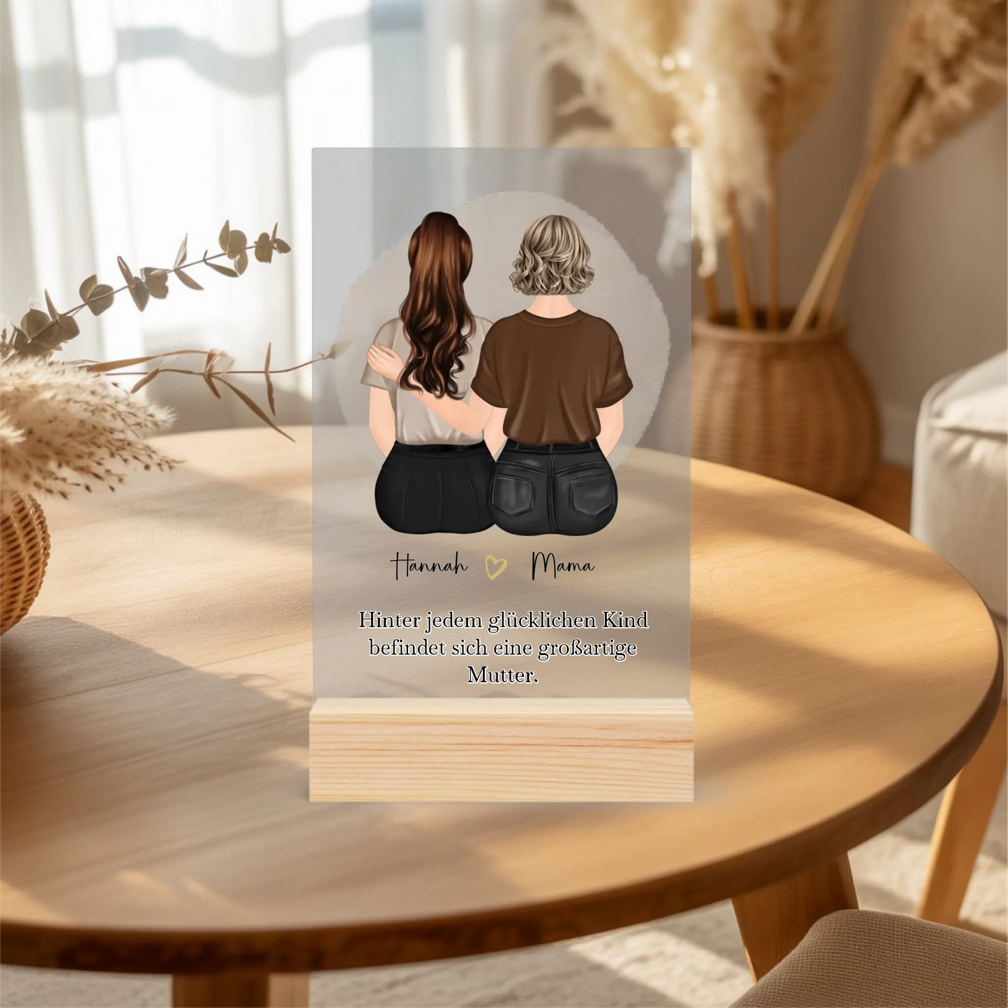 Acrylaufsteller personalisiert