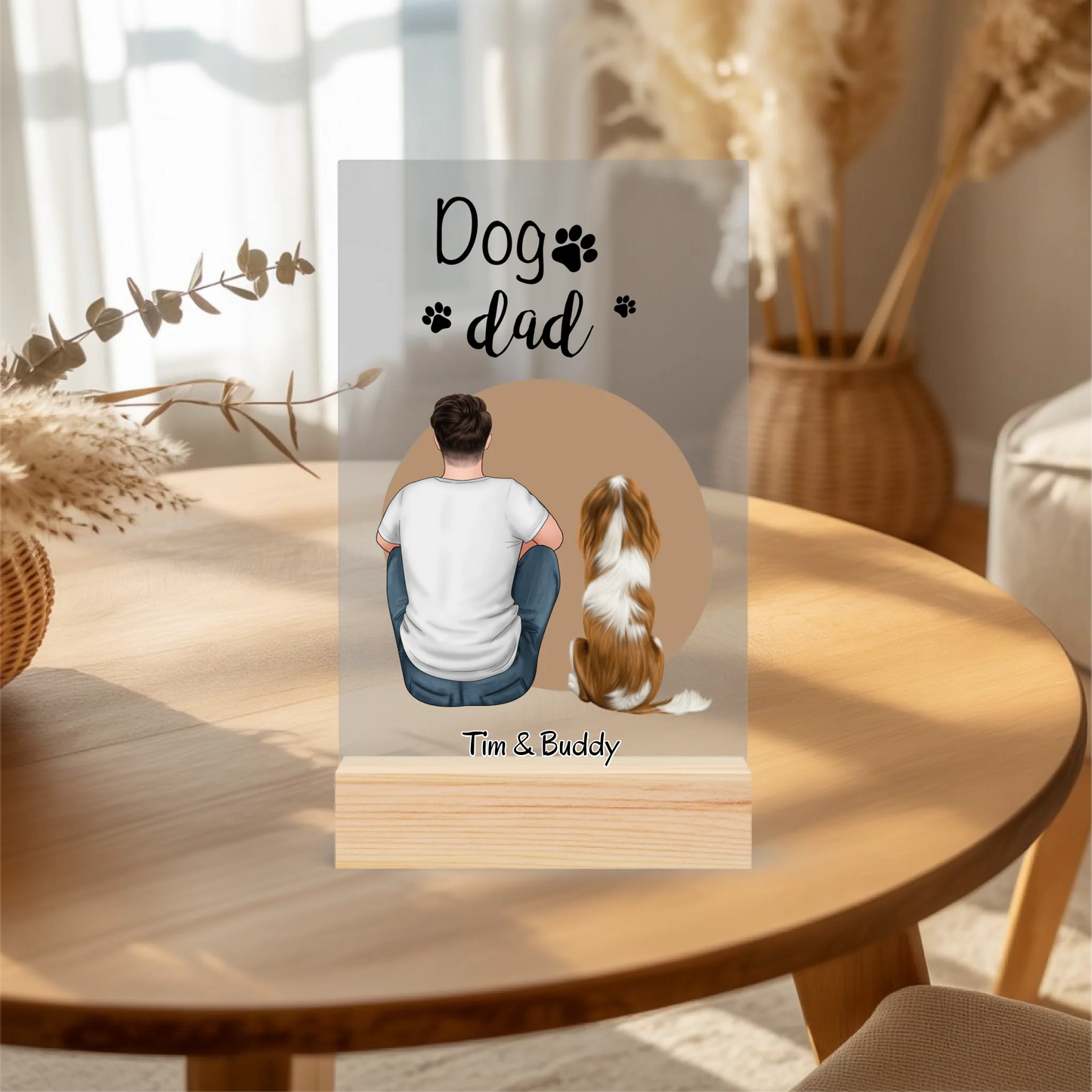 Acrylaufsteller personalisiert