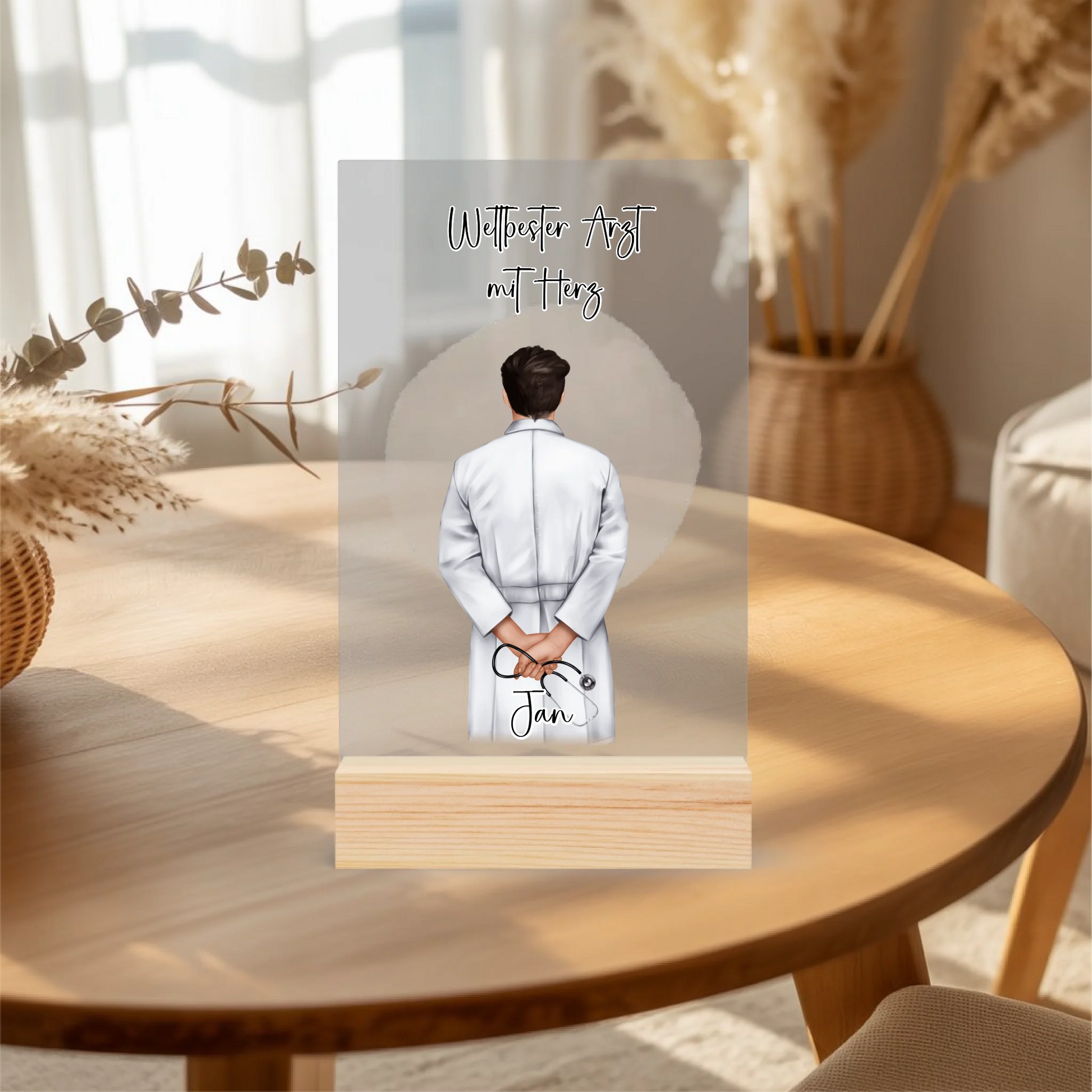 Acrylaufsteller personalisiert