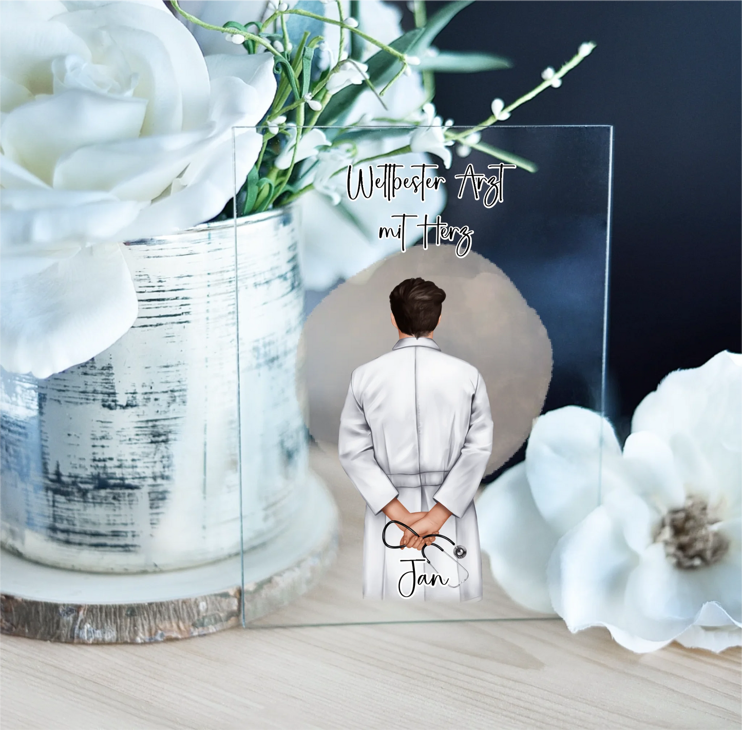 Arzt/Ärztin Acrylschild