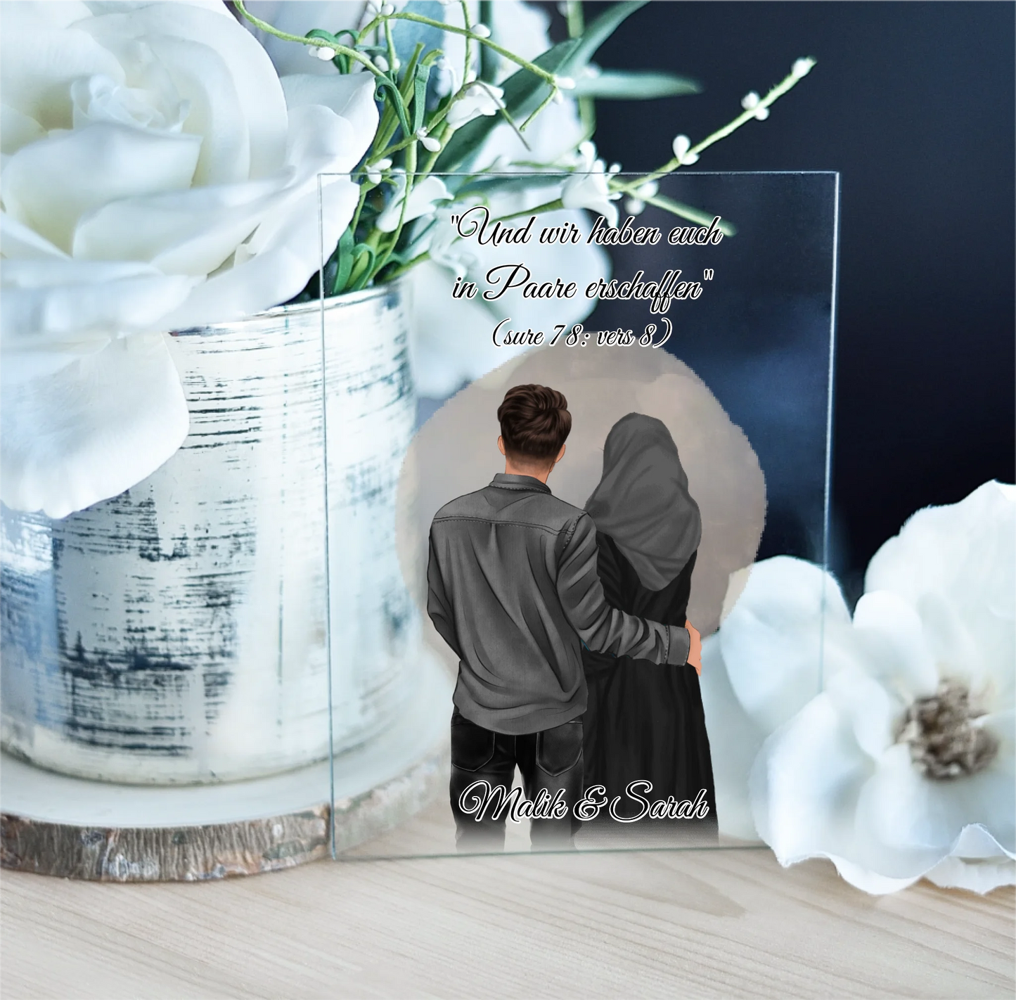 Muslim Couple Acrylschild