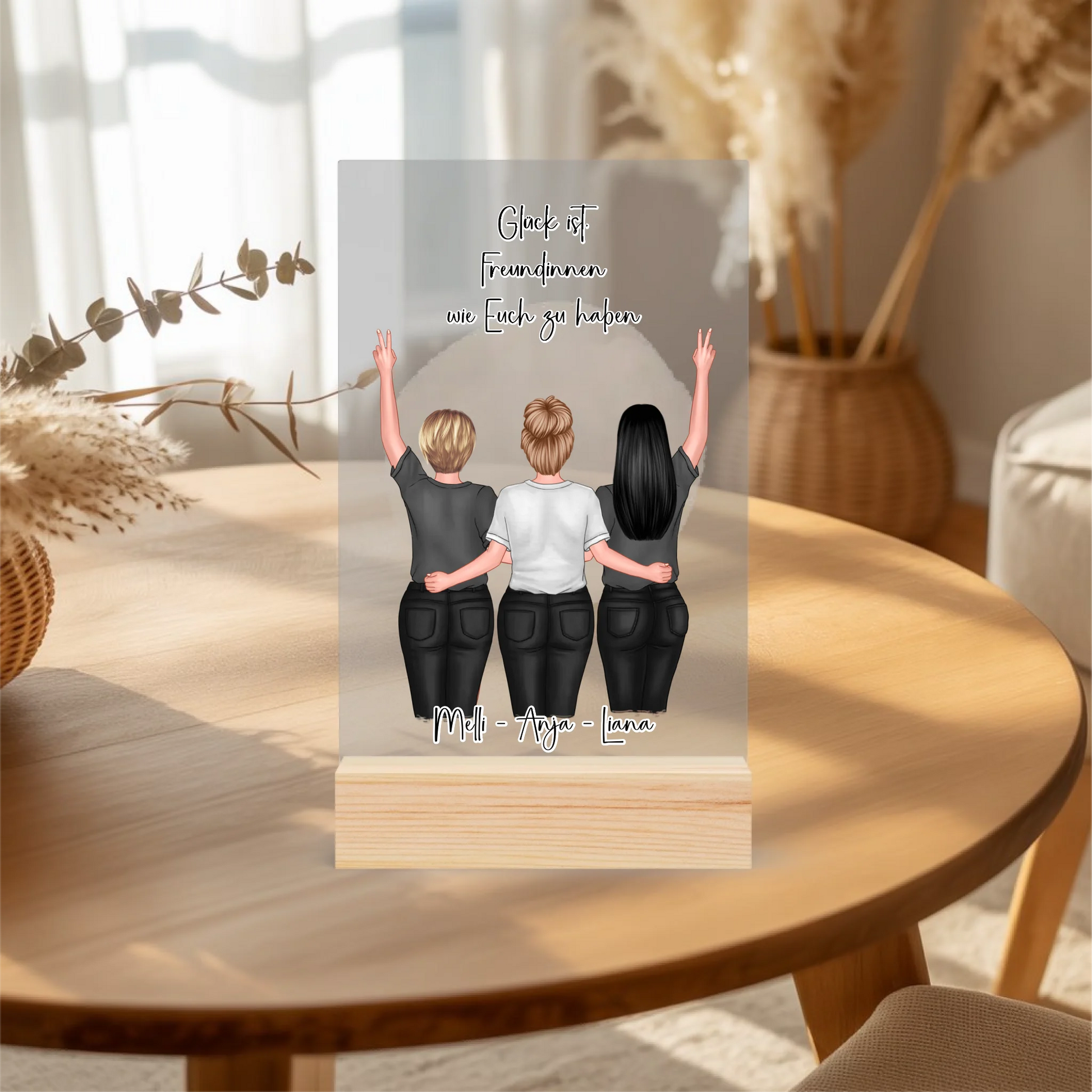 Acrylaufsteller personalisiert