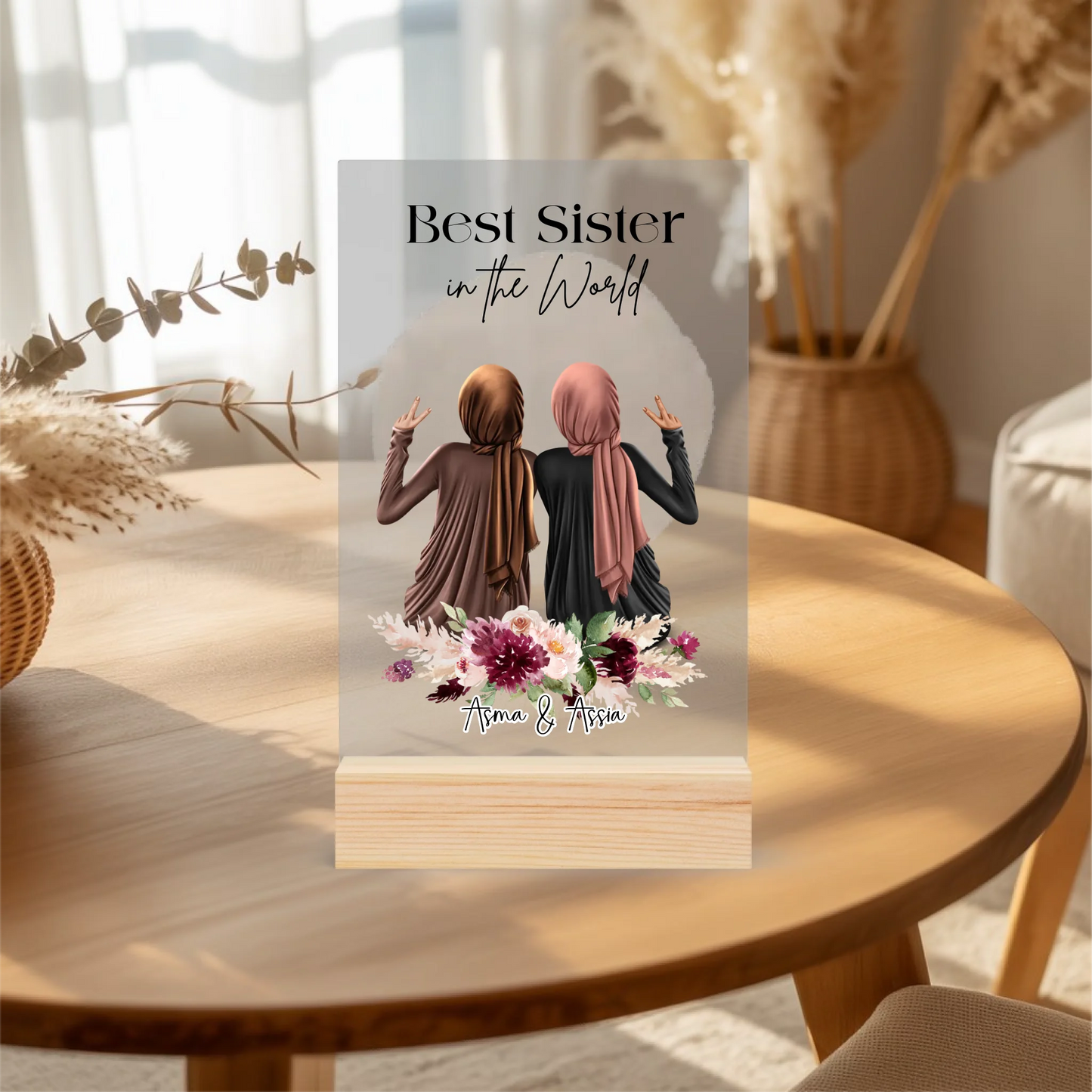 Acrylaufsteller personalisiert