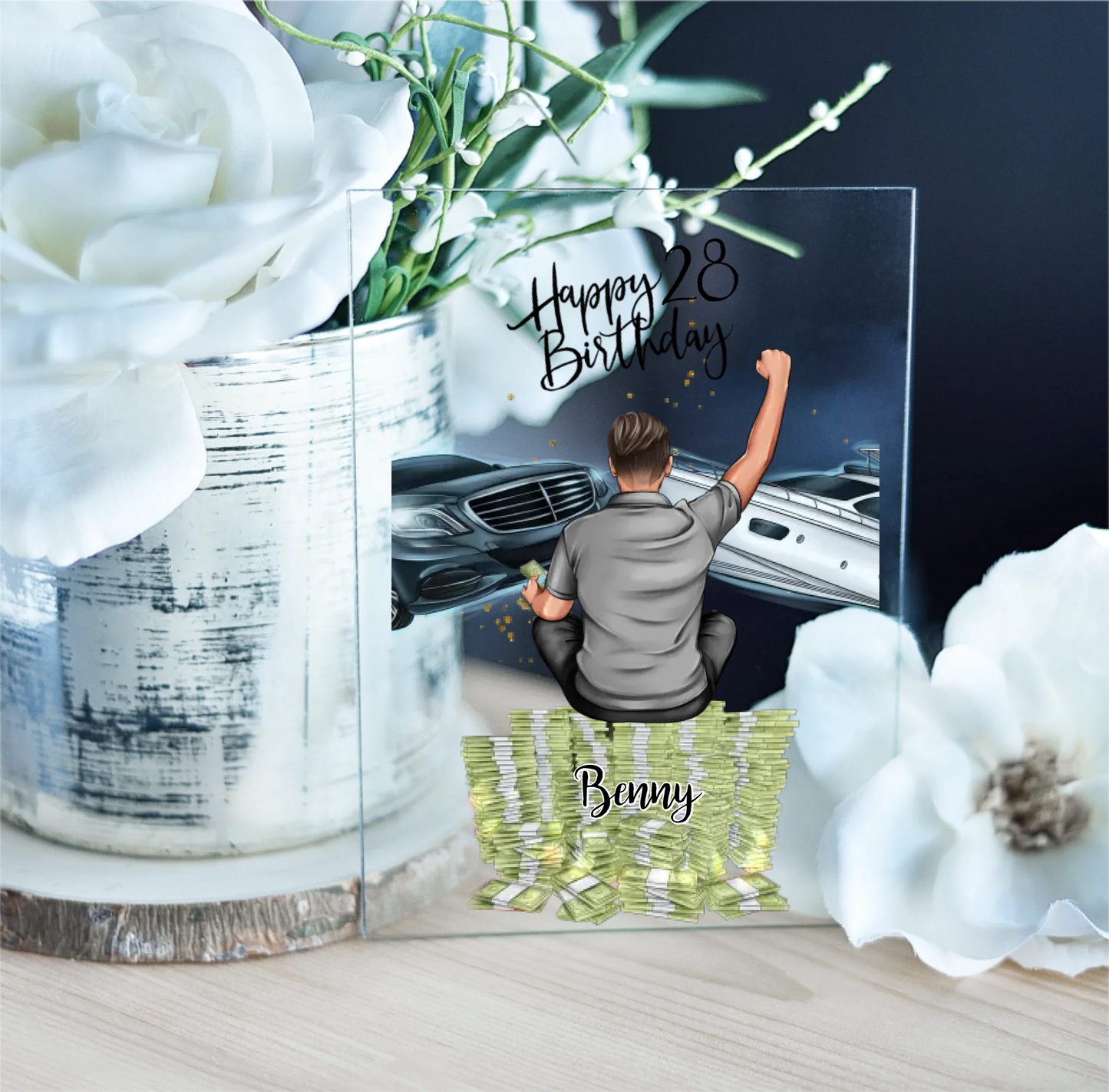 Mann Geburtstag Acrylschild