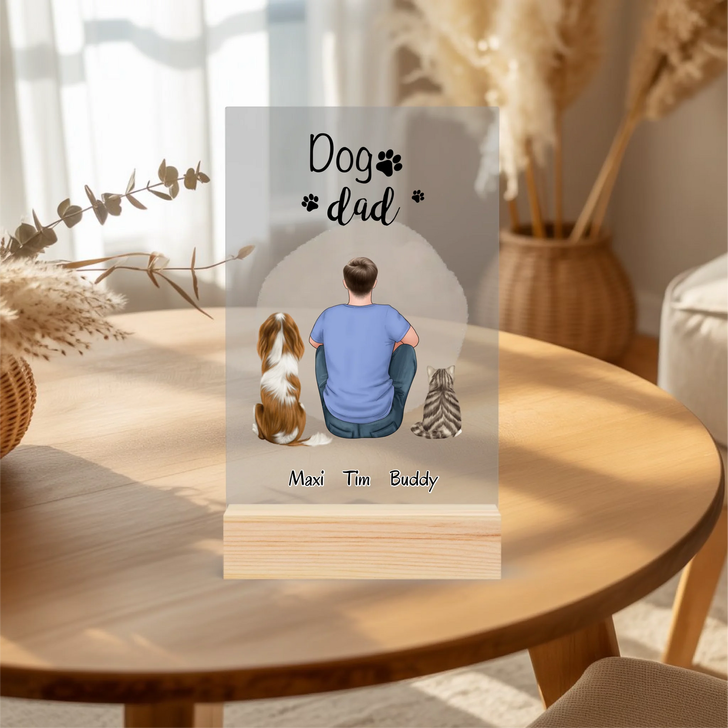 Acrylaufsteller personalisiert