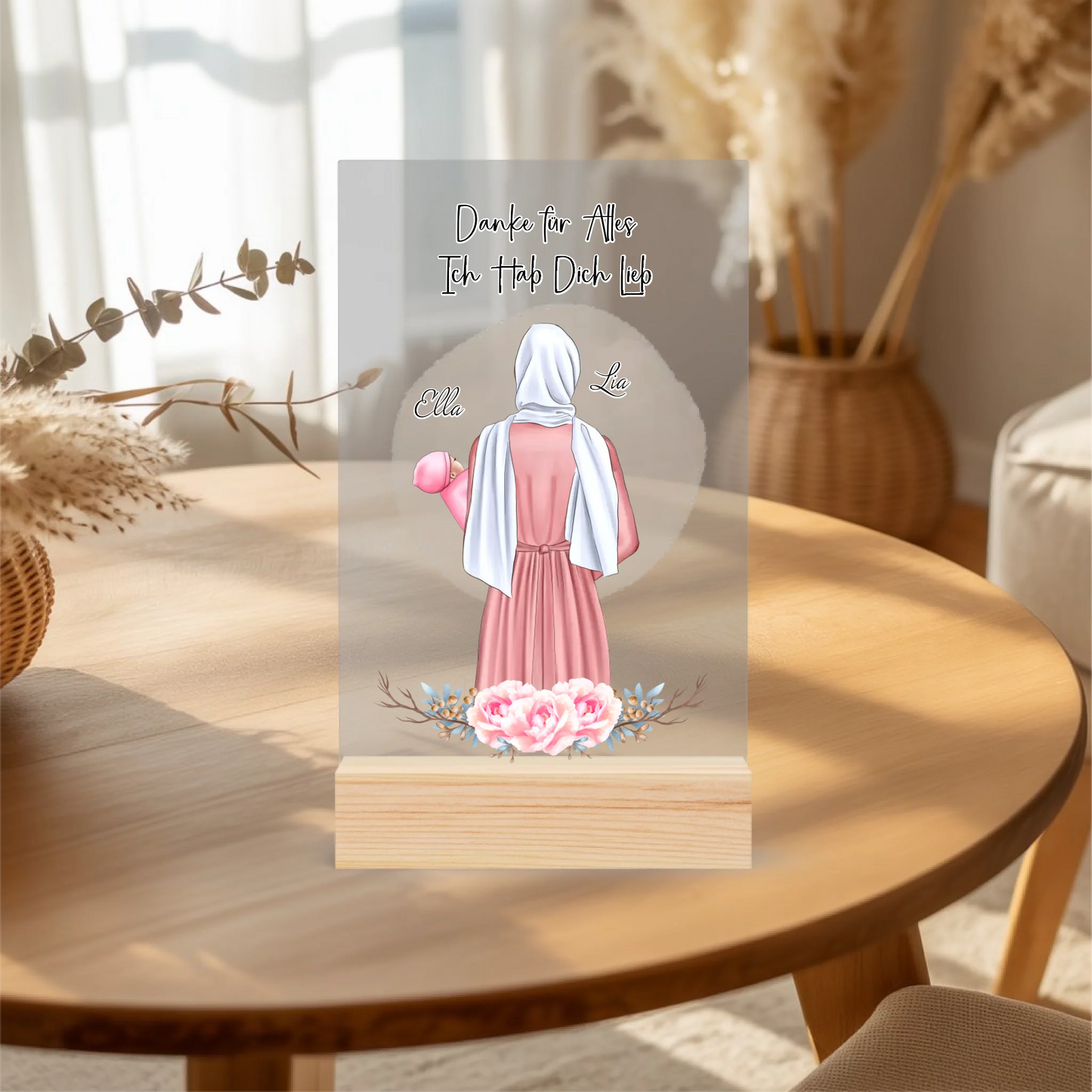 Acrylaufsteller personalisiert