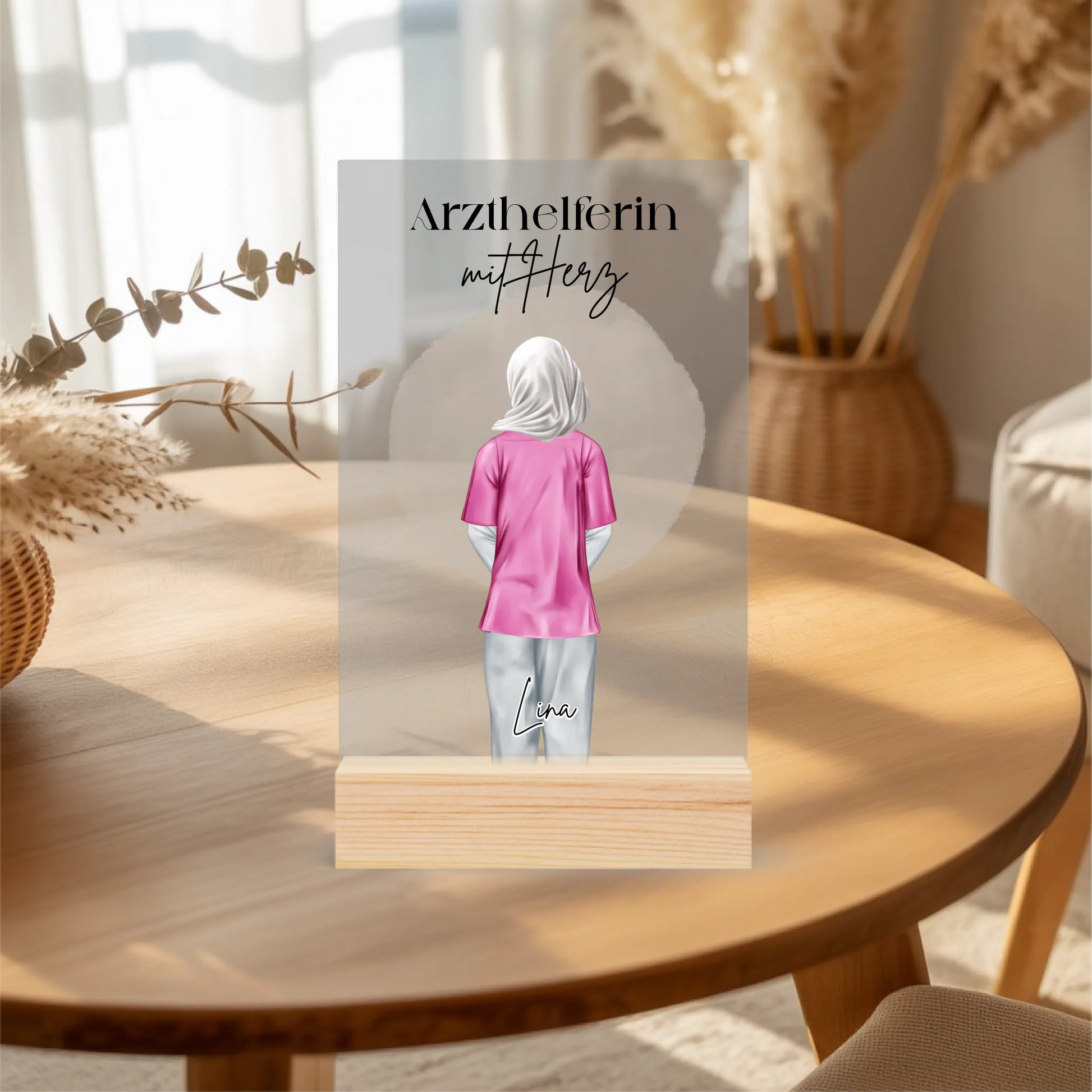 Acrylaufsteller personalisiert