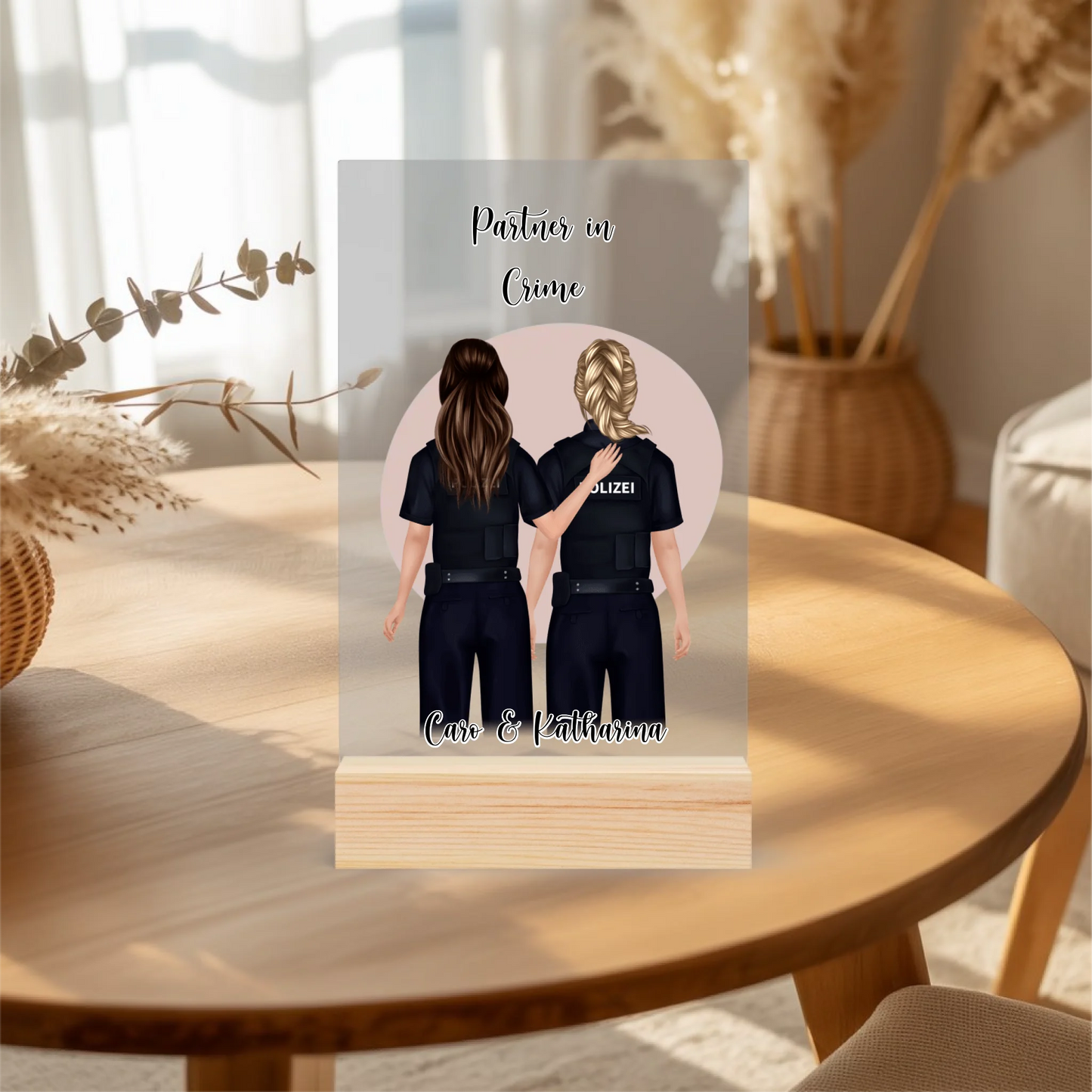 Acrylaufsteller personalisiert