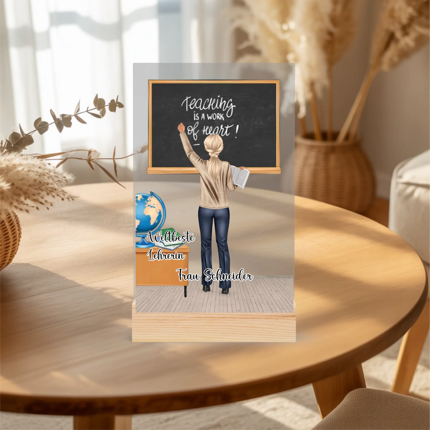 Acrylaufsteller personalisiert