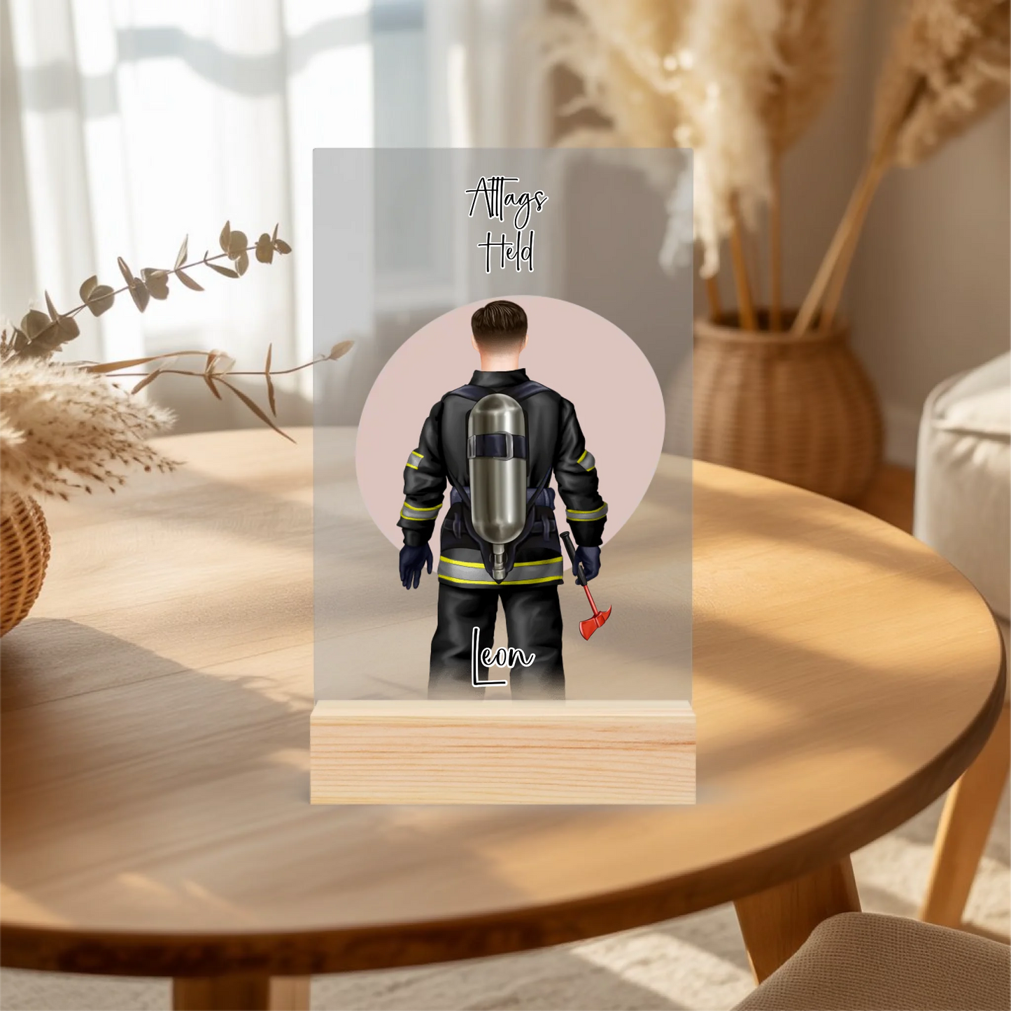 Acrylaufsteller personalisiert