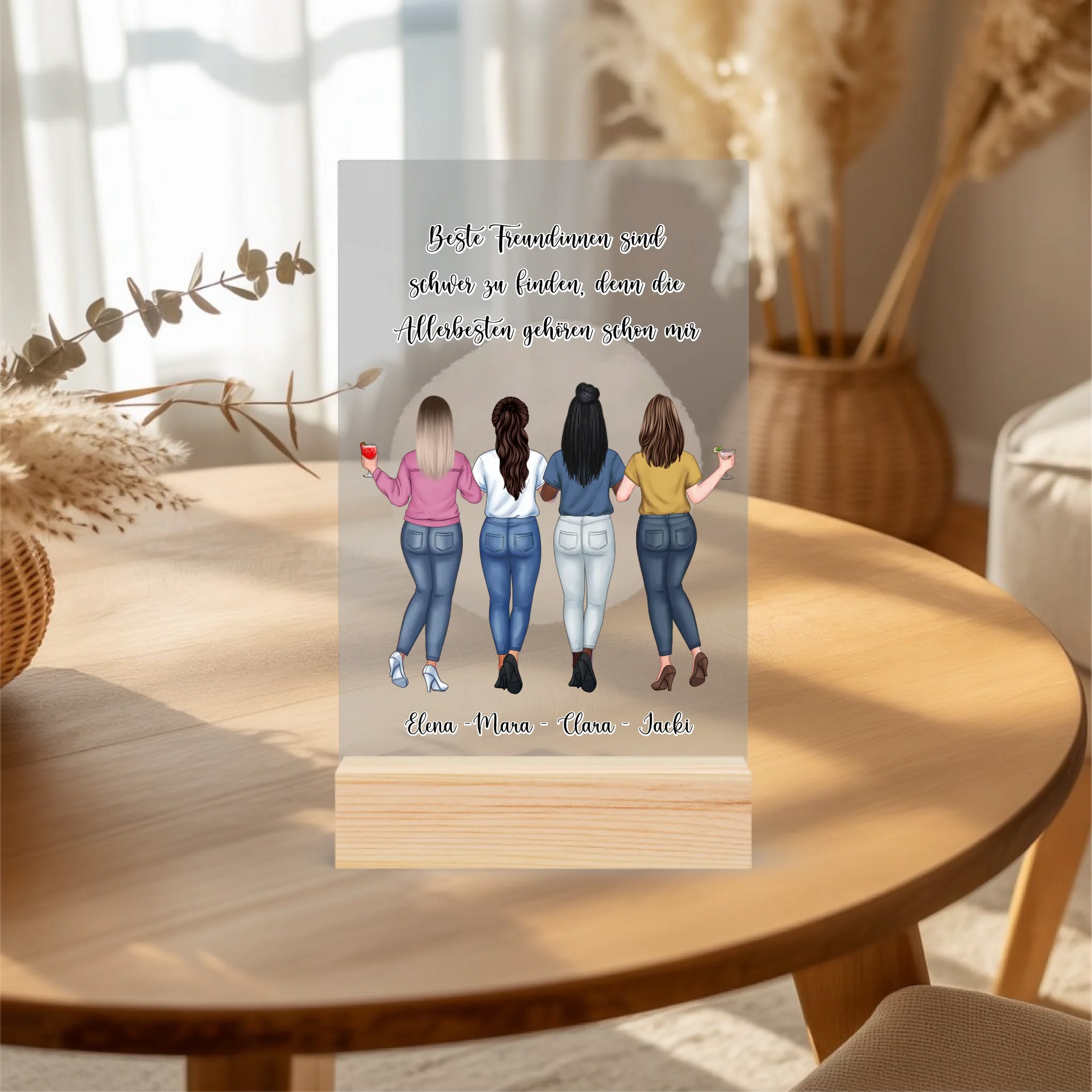 Acrylaufsteller personalisiert