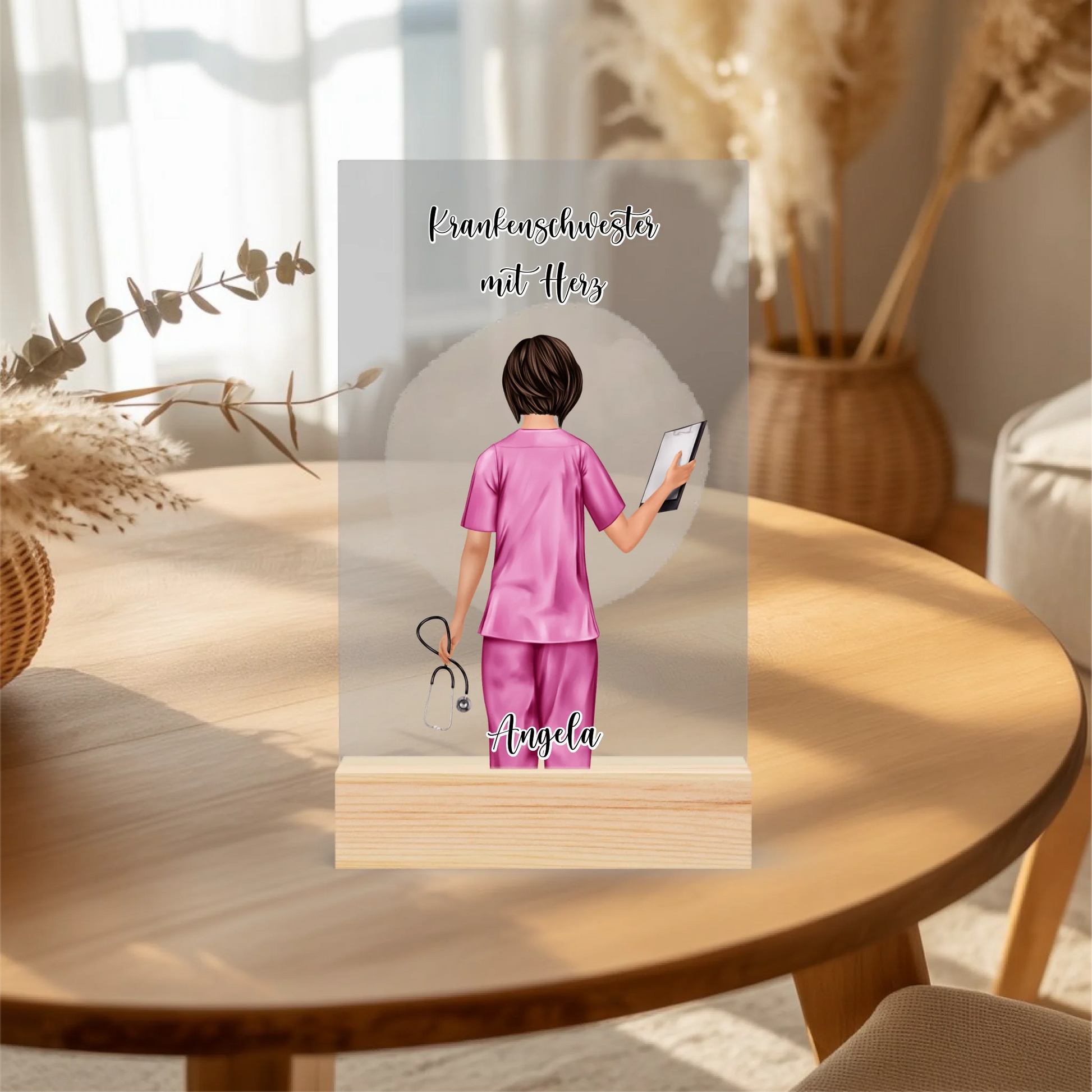 Acrylaufsteller personalisiert