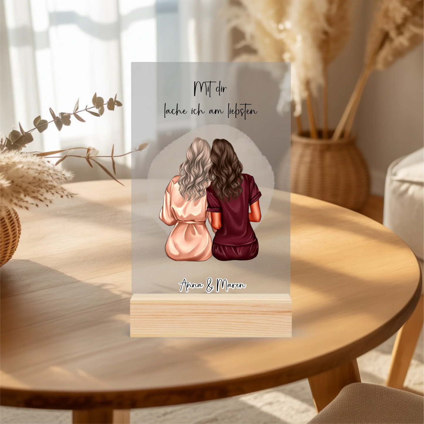 Acrylaufsteller personalisiert