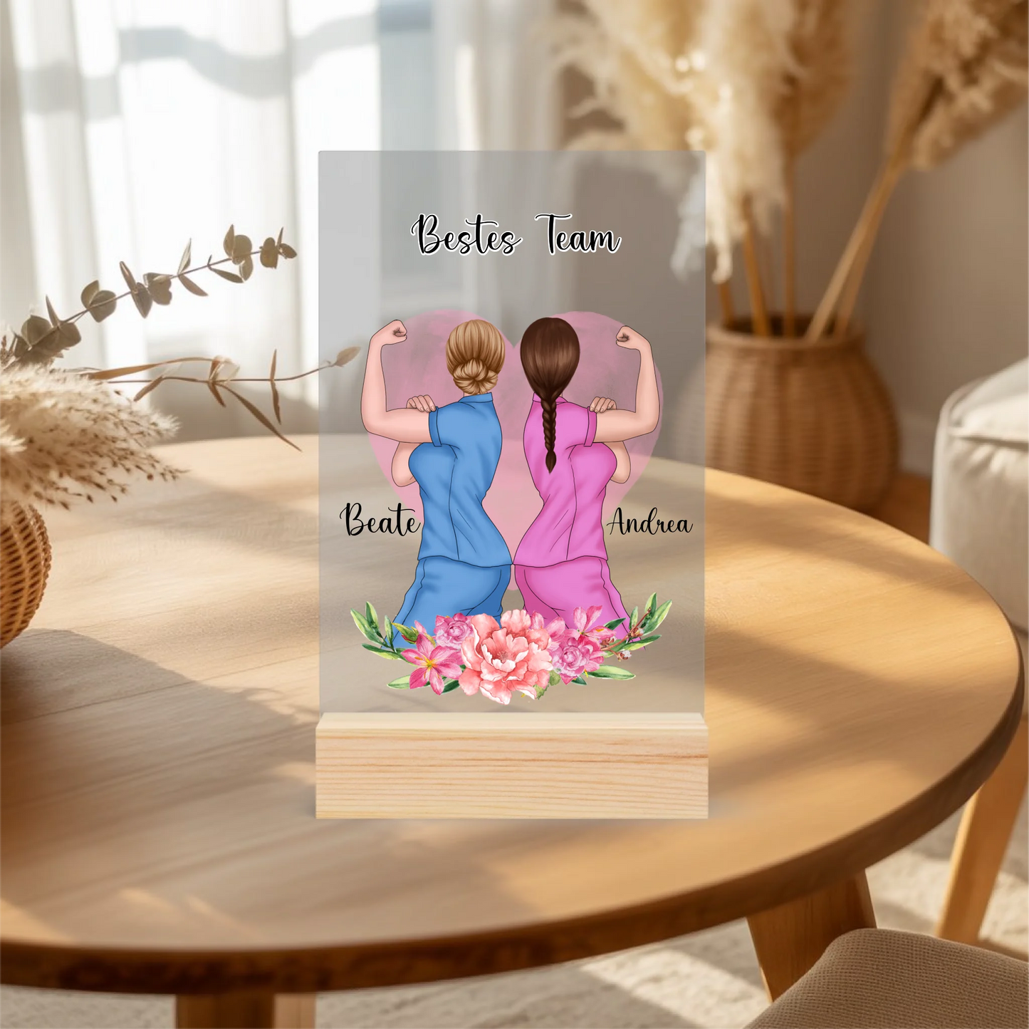 Acrylaufsteller personalisiert