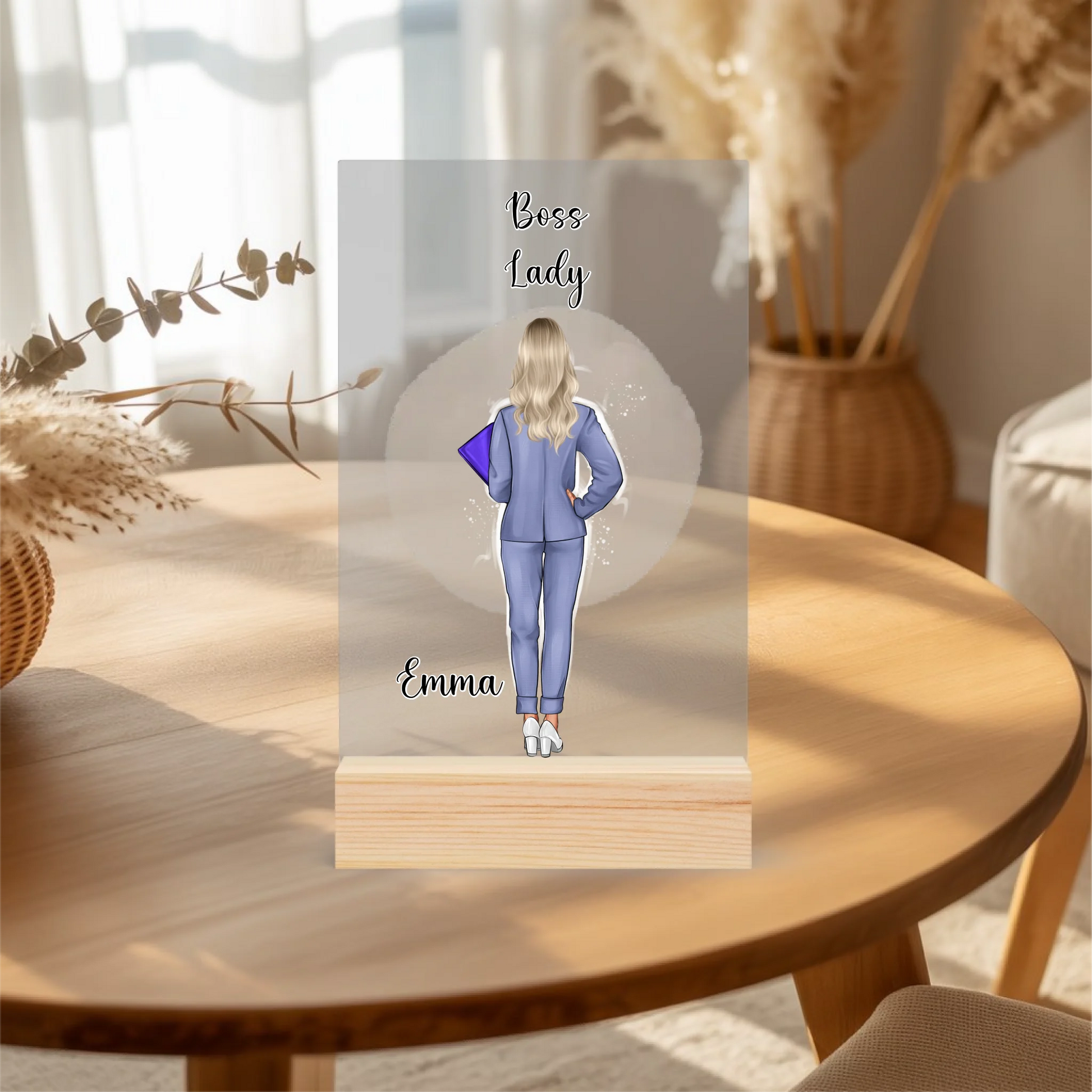 Acrylaufsteller personalisiert