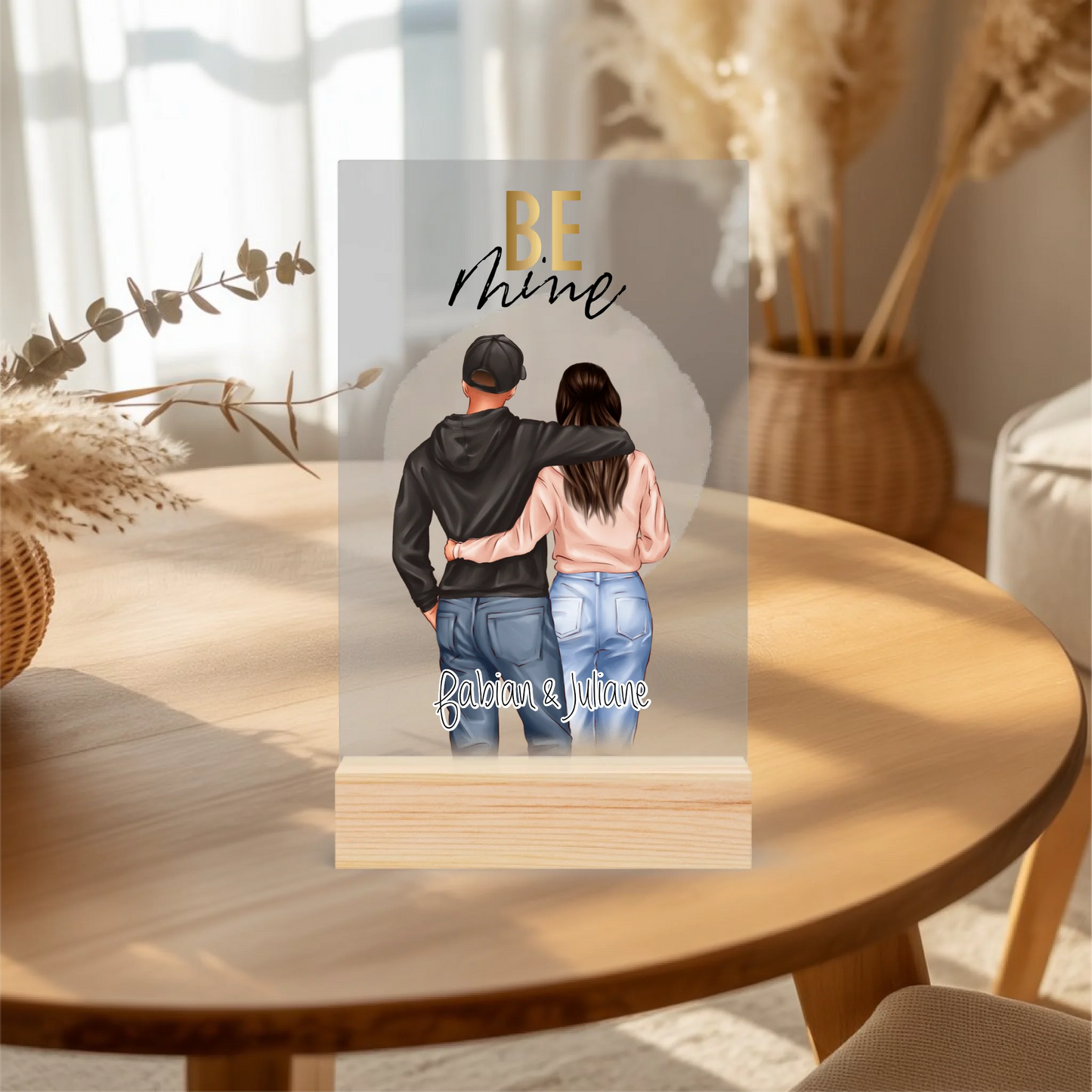 Acrylaufsteller personalisiert