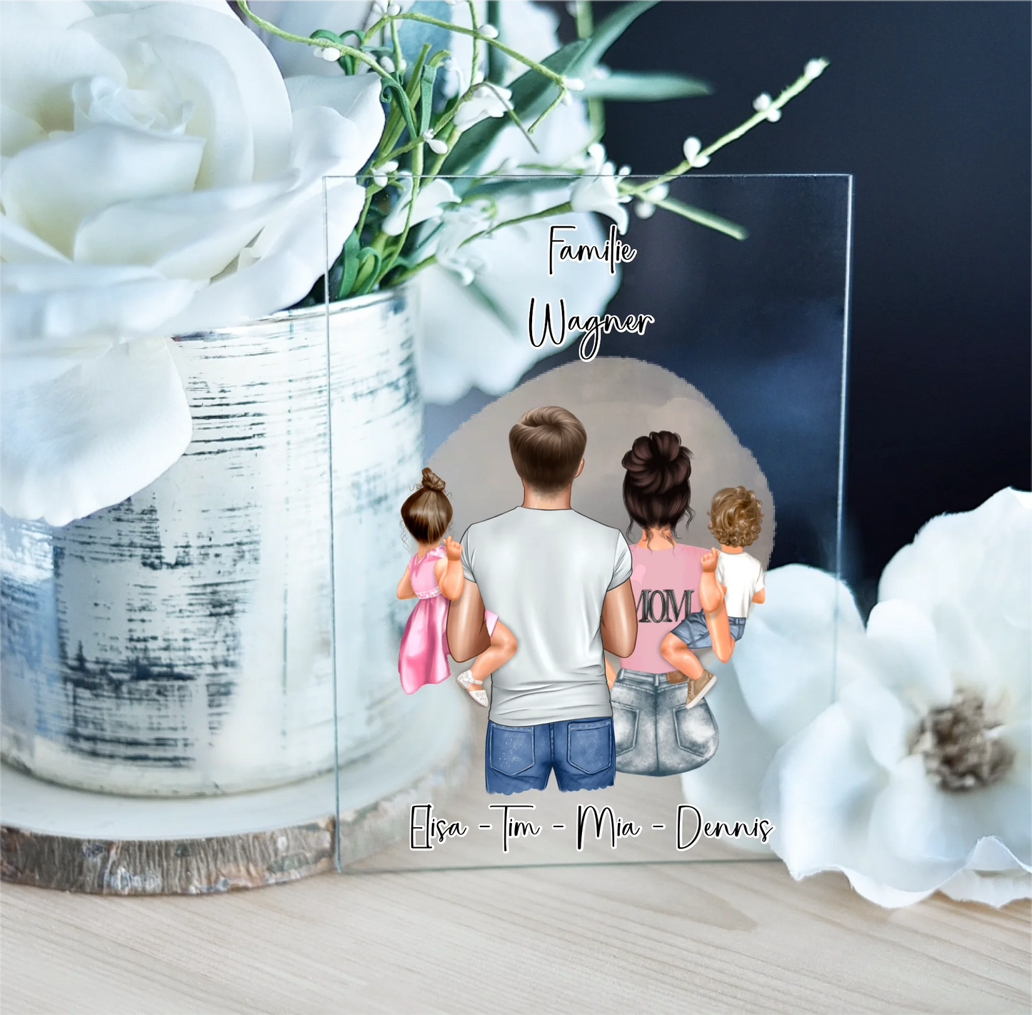 Familien Acrylschild