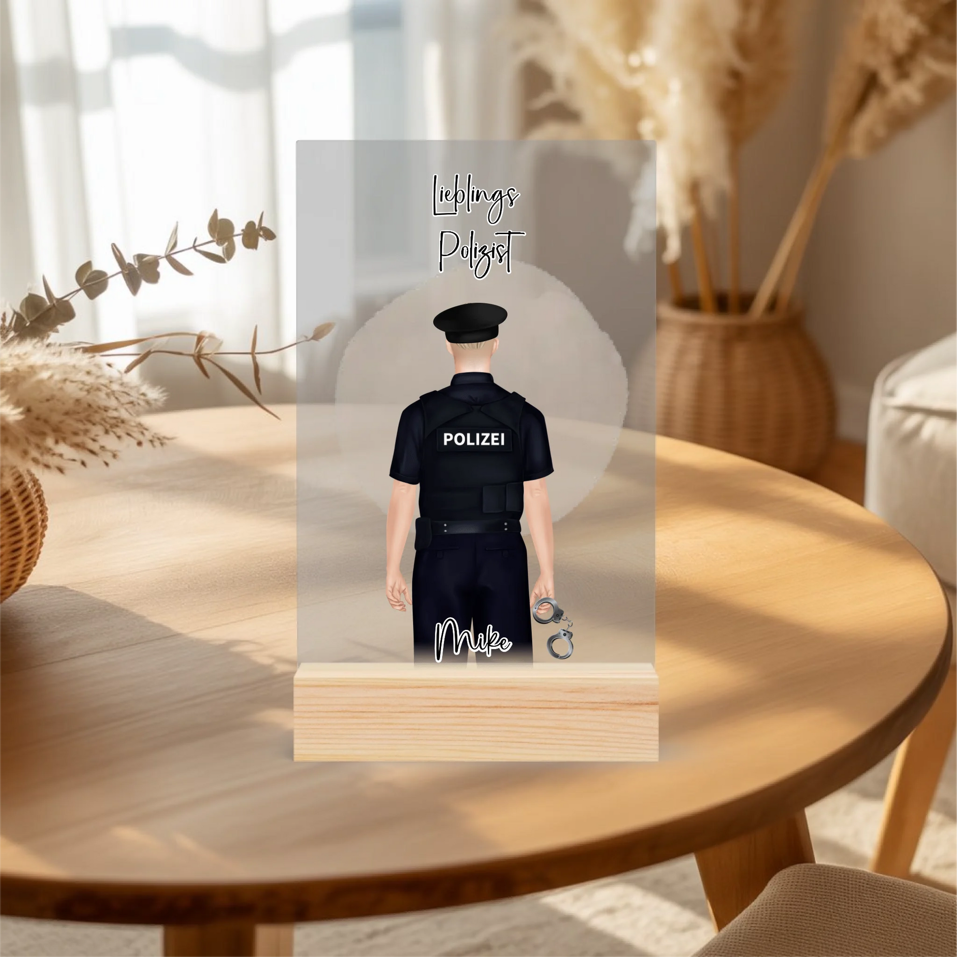 Acrylaufsteller personalisiert