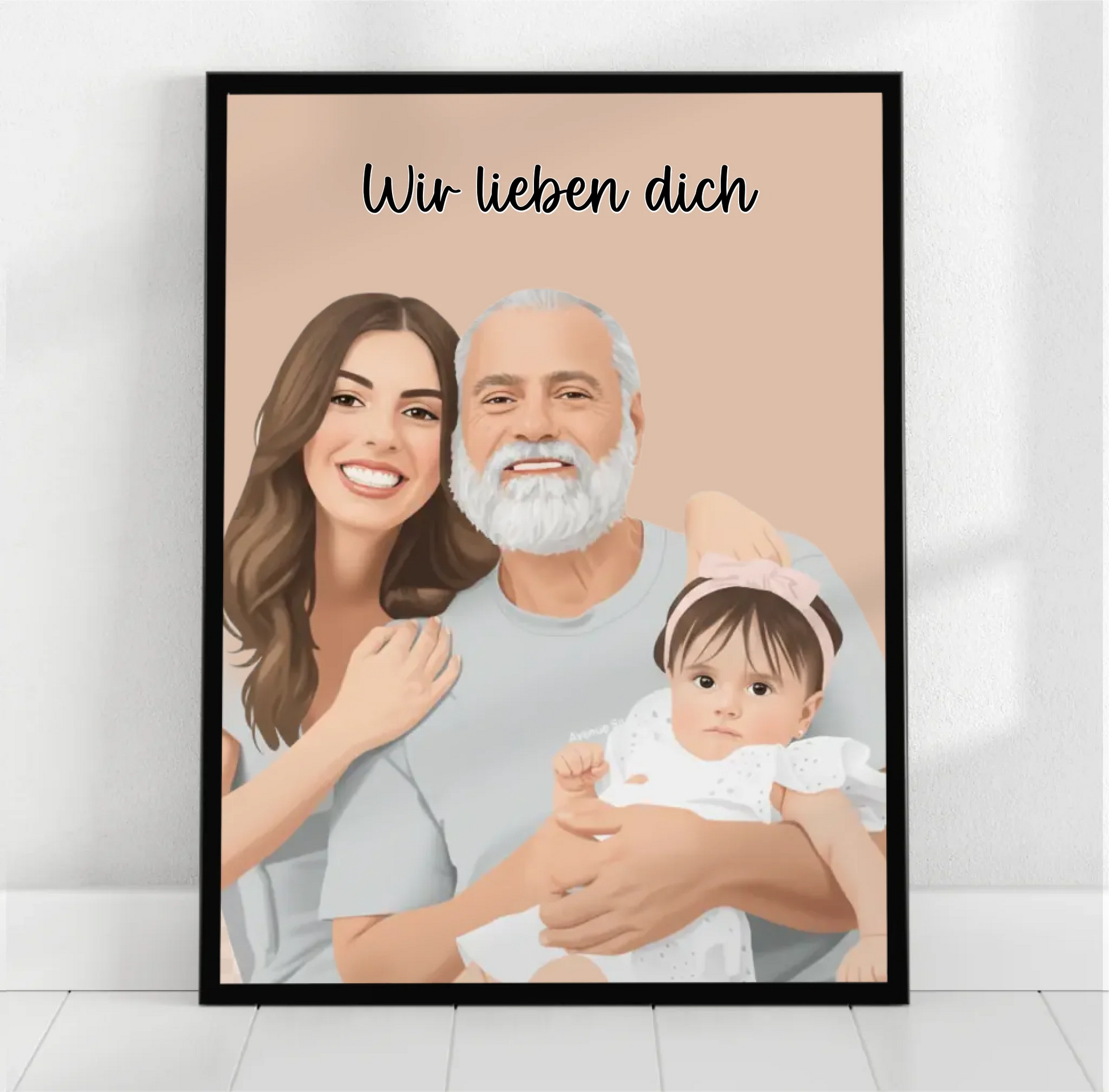 40x30cm Mock up schwarz