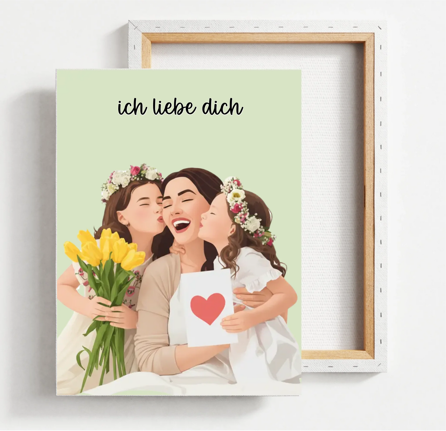 Individuelles Portrait Wandbild als Poster o. Leinwand